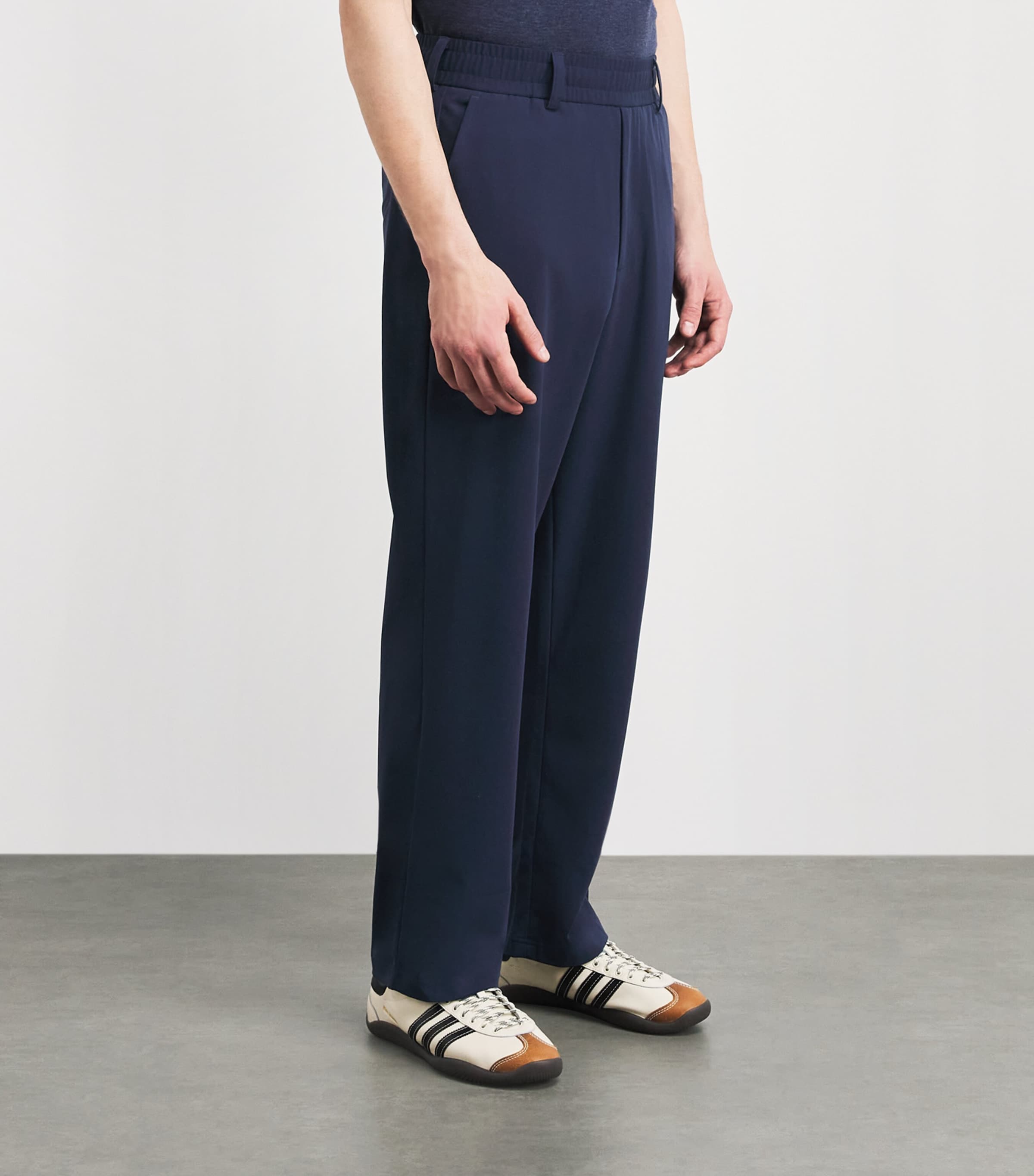Malbon Mens Coolcore Condor Trousers Navy Image 4