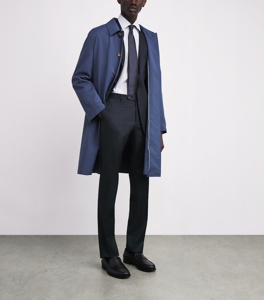 Virgin Wool-Blend 2-Piece Suit 003 CHINA BLUE Image 2