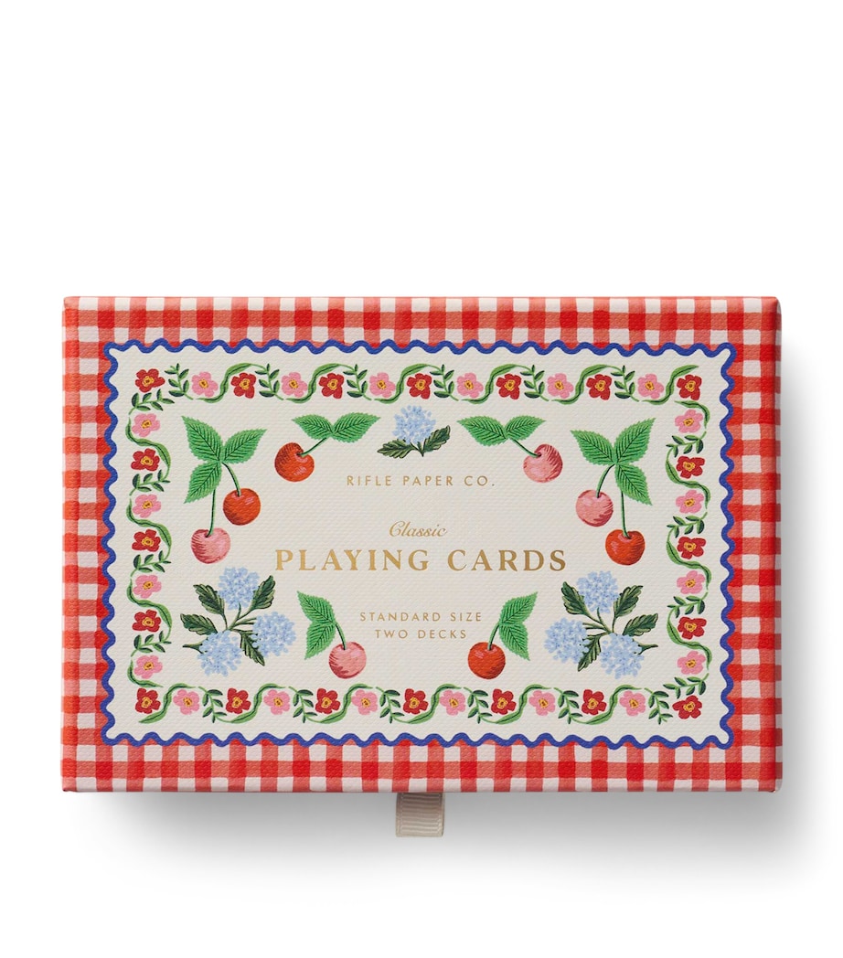 Picnic Playing Cards Set RED Image 1