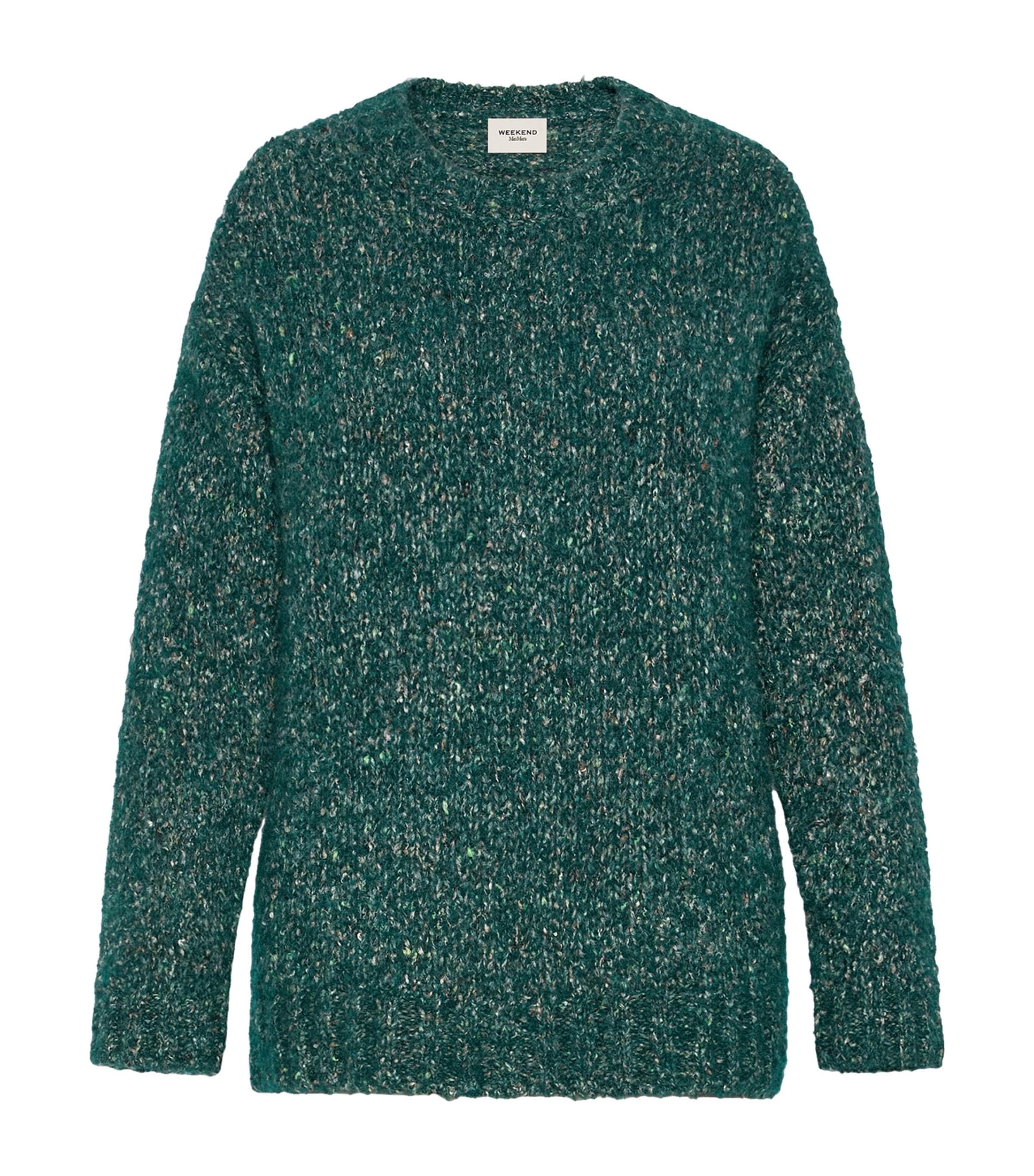 Weekend Max Mara Womens Knitted Sweater Dark Green Image 1