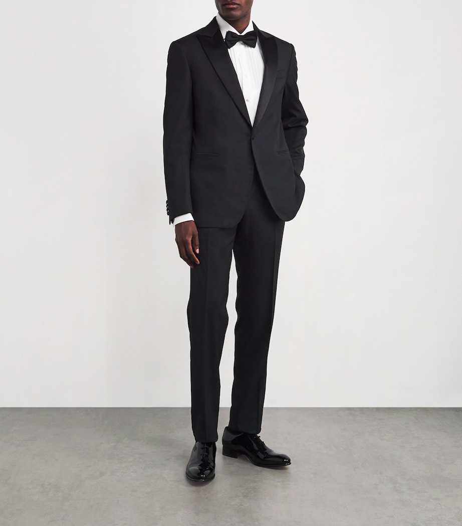 Wool 2-Piece Tuxedo 20BLACK Image 2