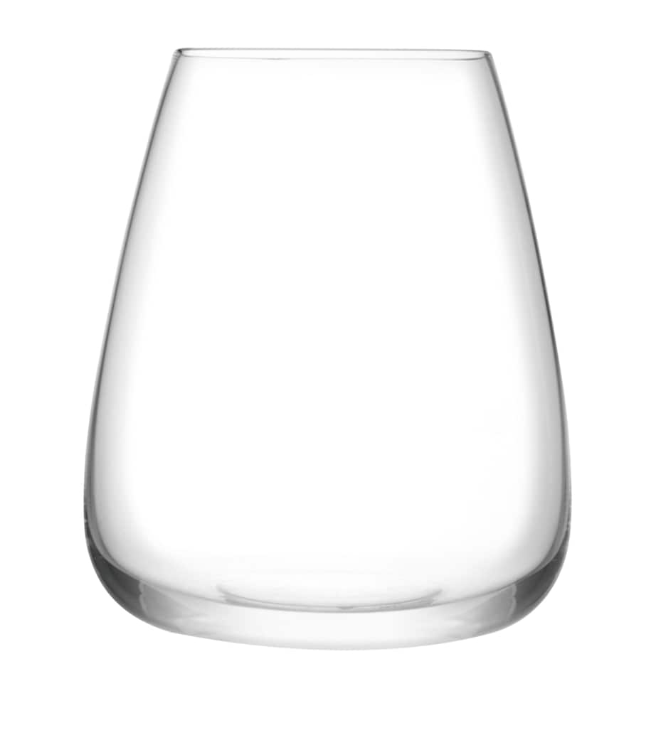 Set of 2 Wine Culture Water Glasses (590ml) CLEAR Image 3