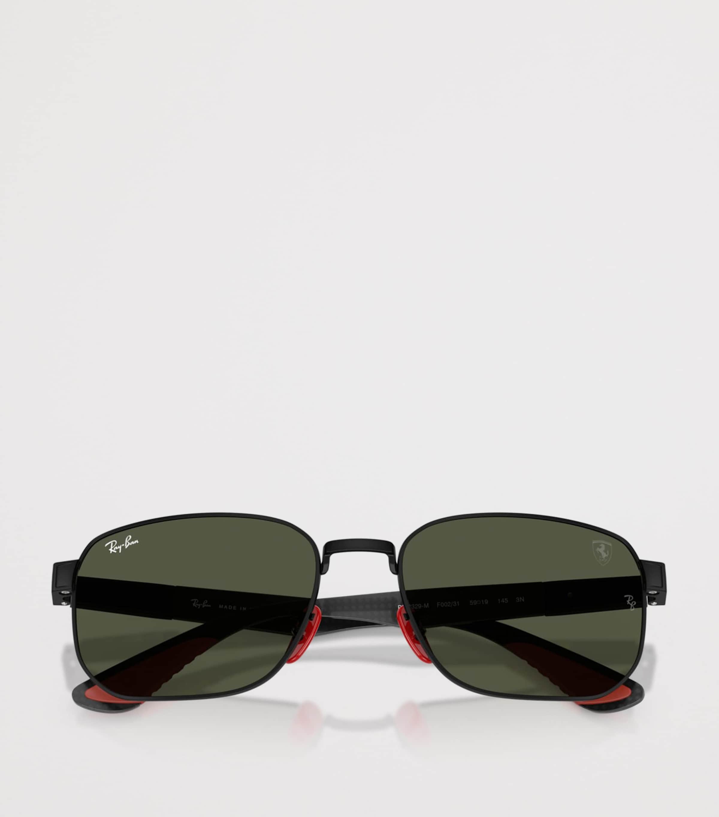 Ray-Ban Scuderia Ferrari Square Sunglasses Black Image 5
