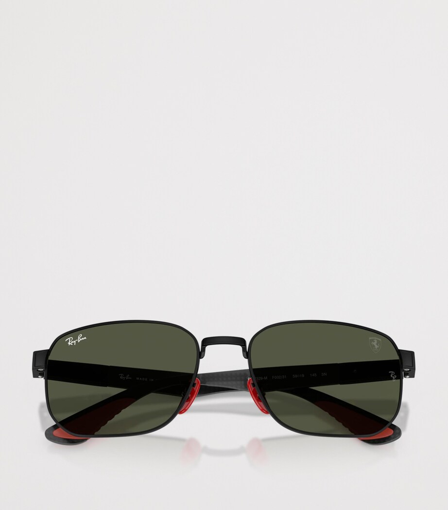 Ray-Ban Scuderia Ferrari Square Sunglasses Black Image 5