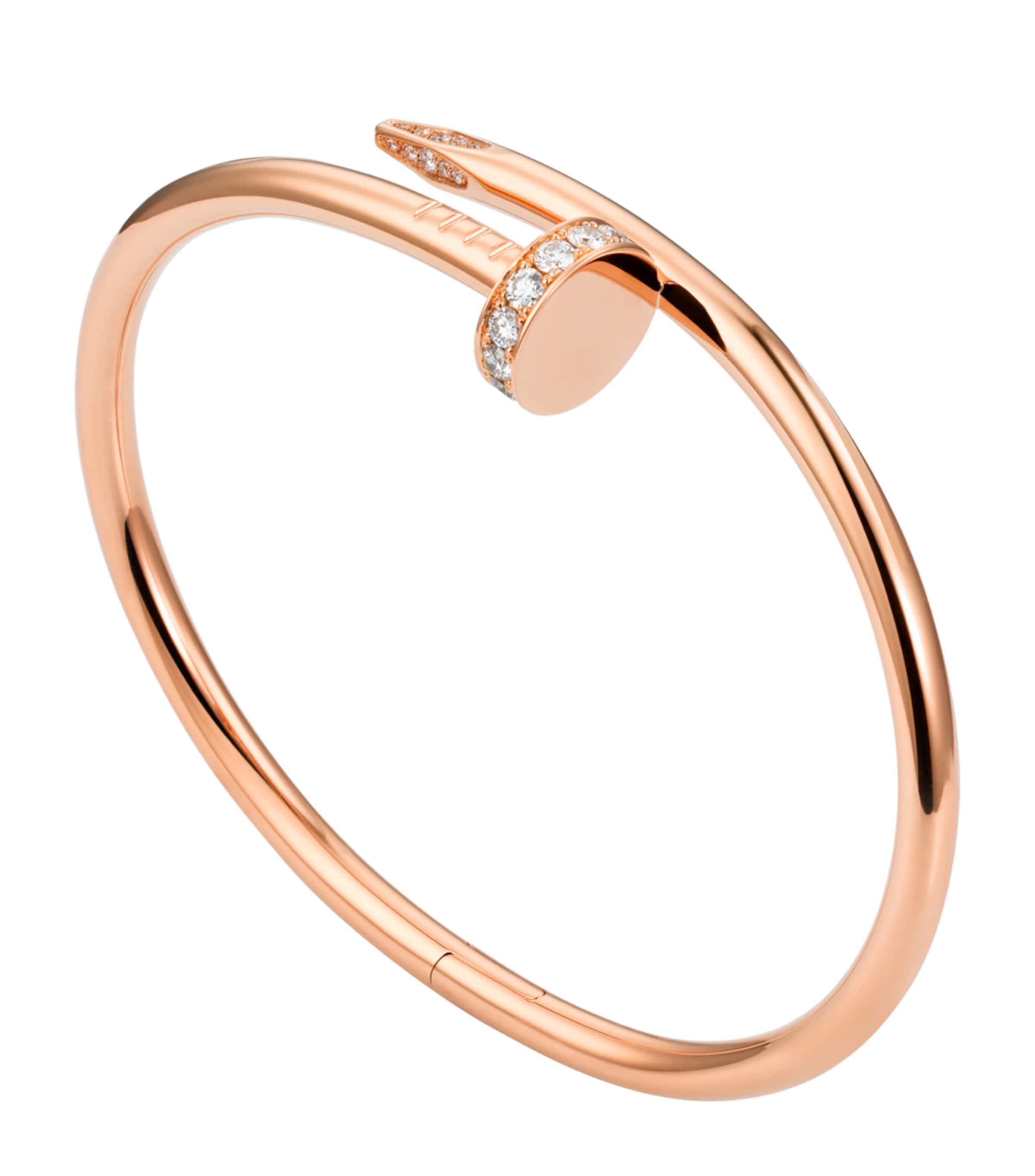 Rose Gold and Diamond Juste un Clou Bracelet ROSE GOLD Image 1