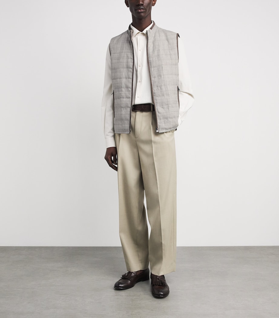 Reversible Padded Gilet 025 GREY DYED STEEL Image 2