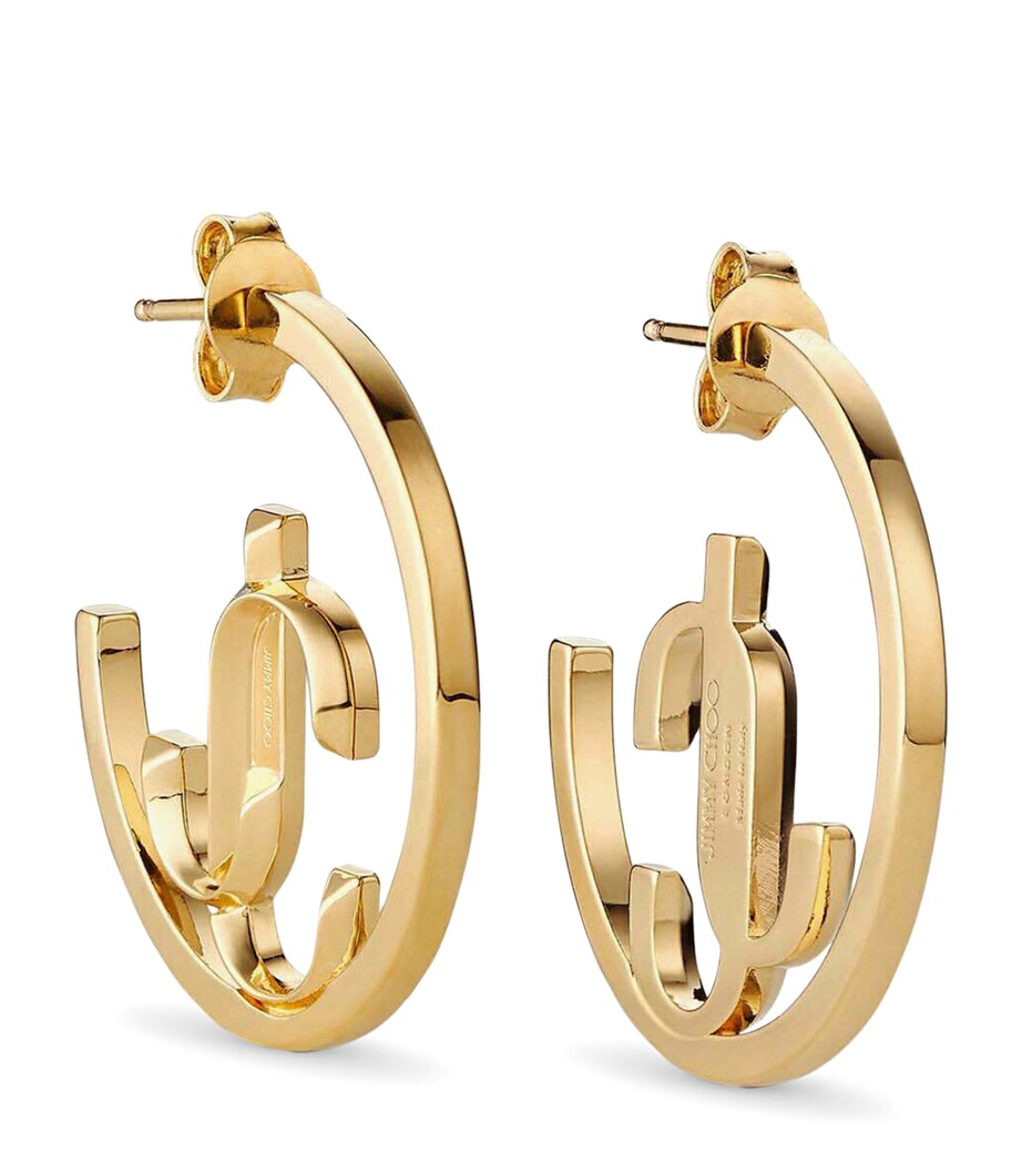 JC Hoop Earrings GOLD Image 2
