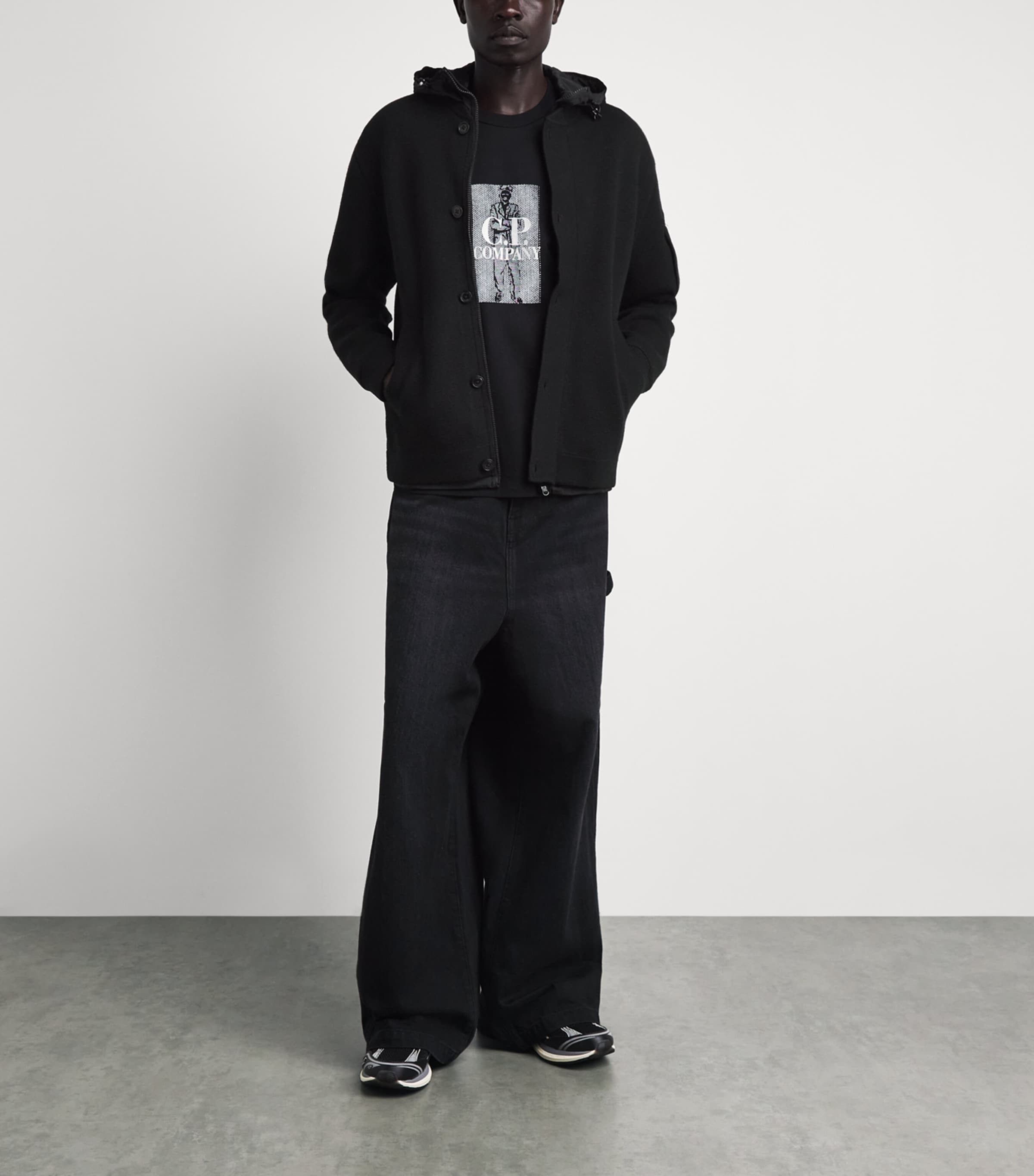 C.P. Company Mens Wool Reversible Jacket Image 2