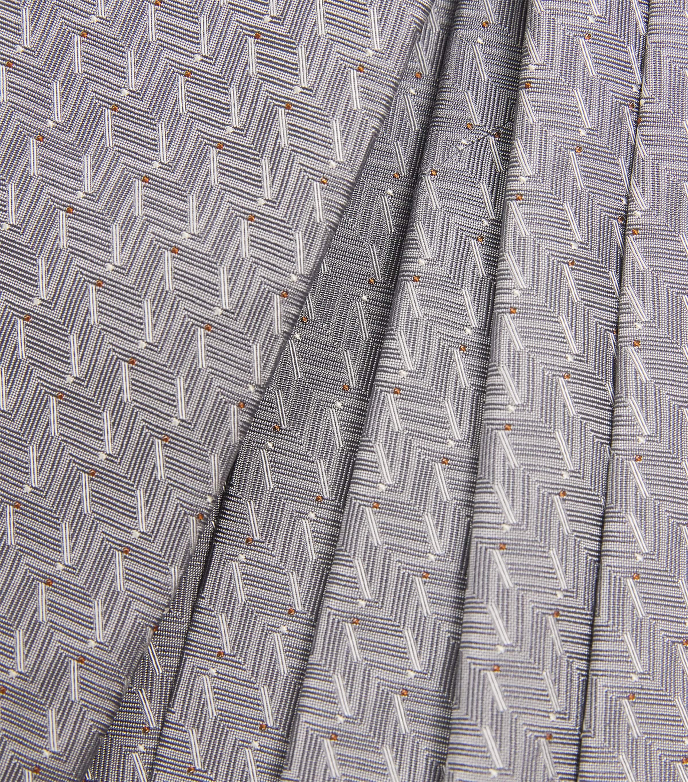 Emporio Armani Silk Jacquard Tie Image 4