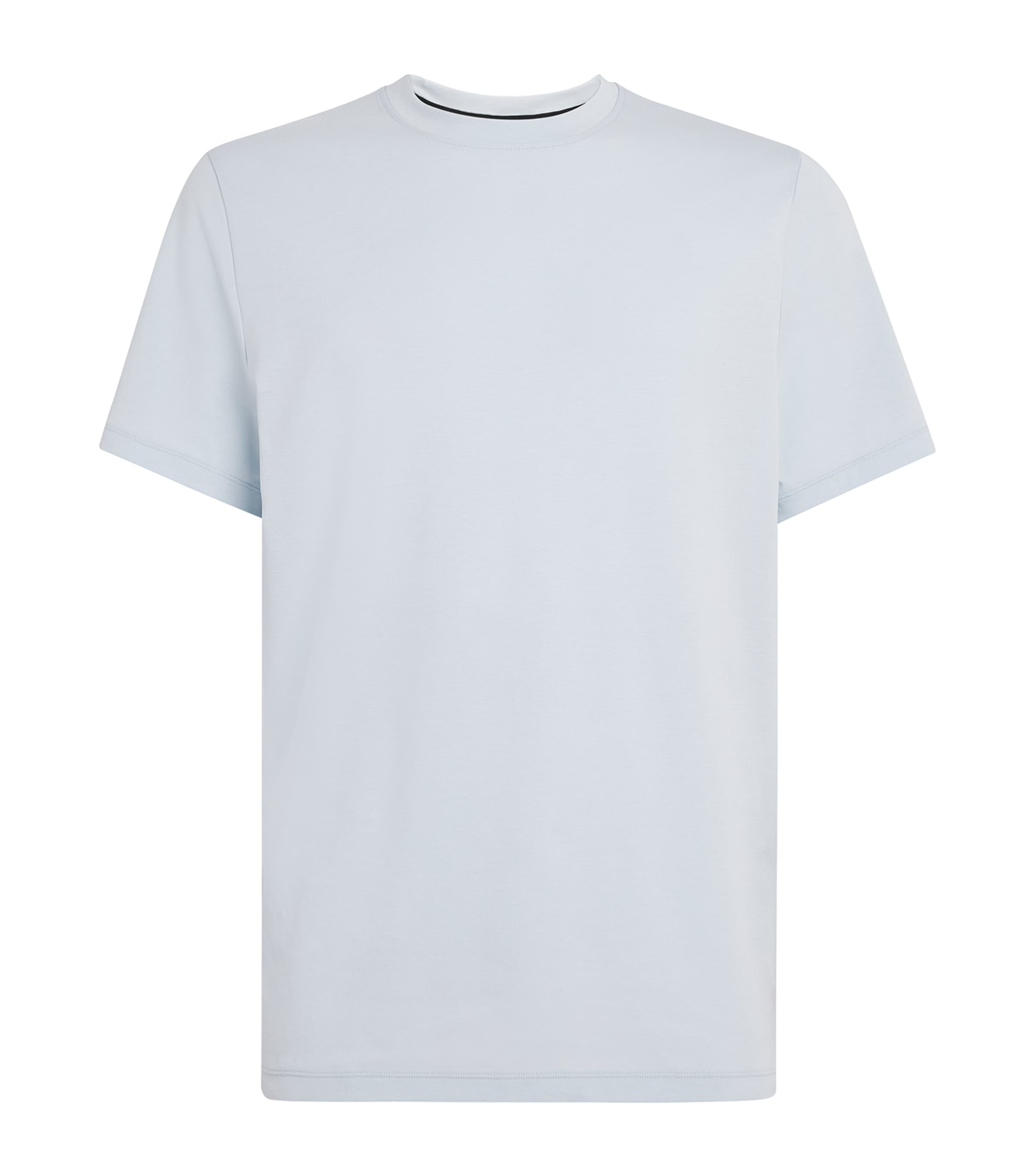 On Cott-blend Focus-t T-shirt In Blue