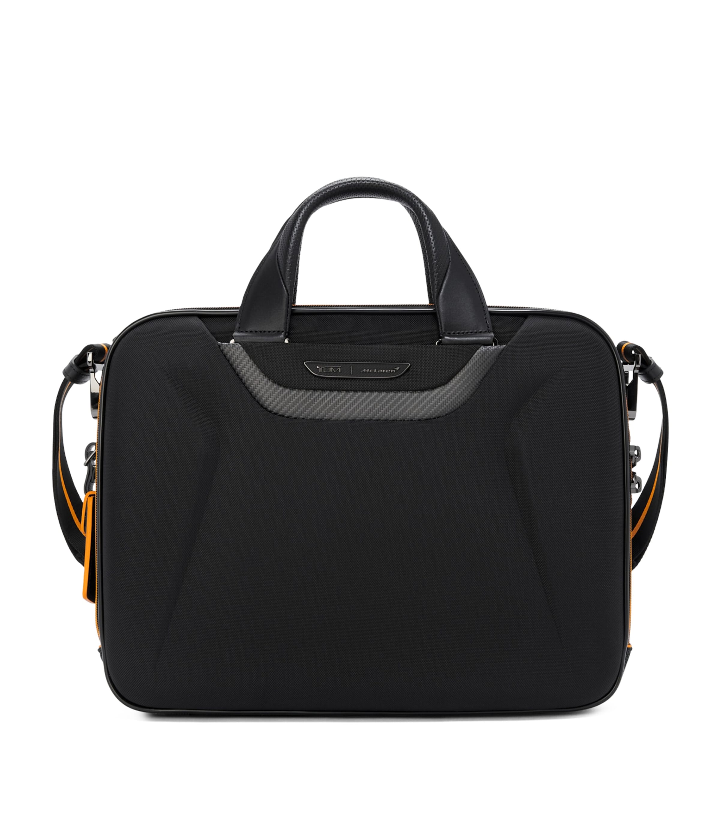 Shop Tumi X Mclaren Axle Briefcase In Black