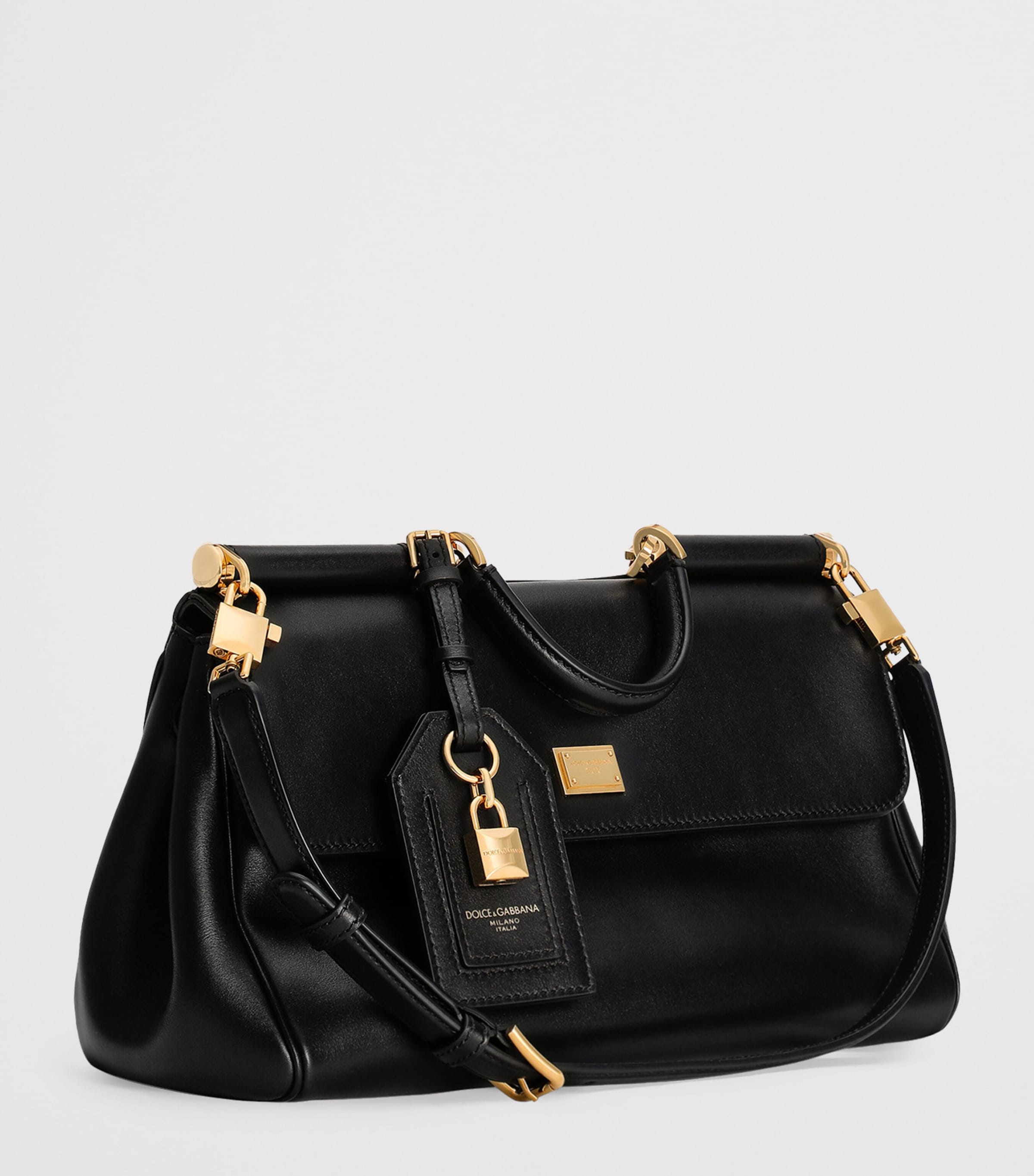 Leather My Sicily Bag 80999-BLACK Image 2