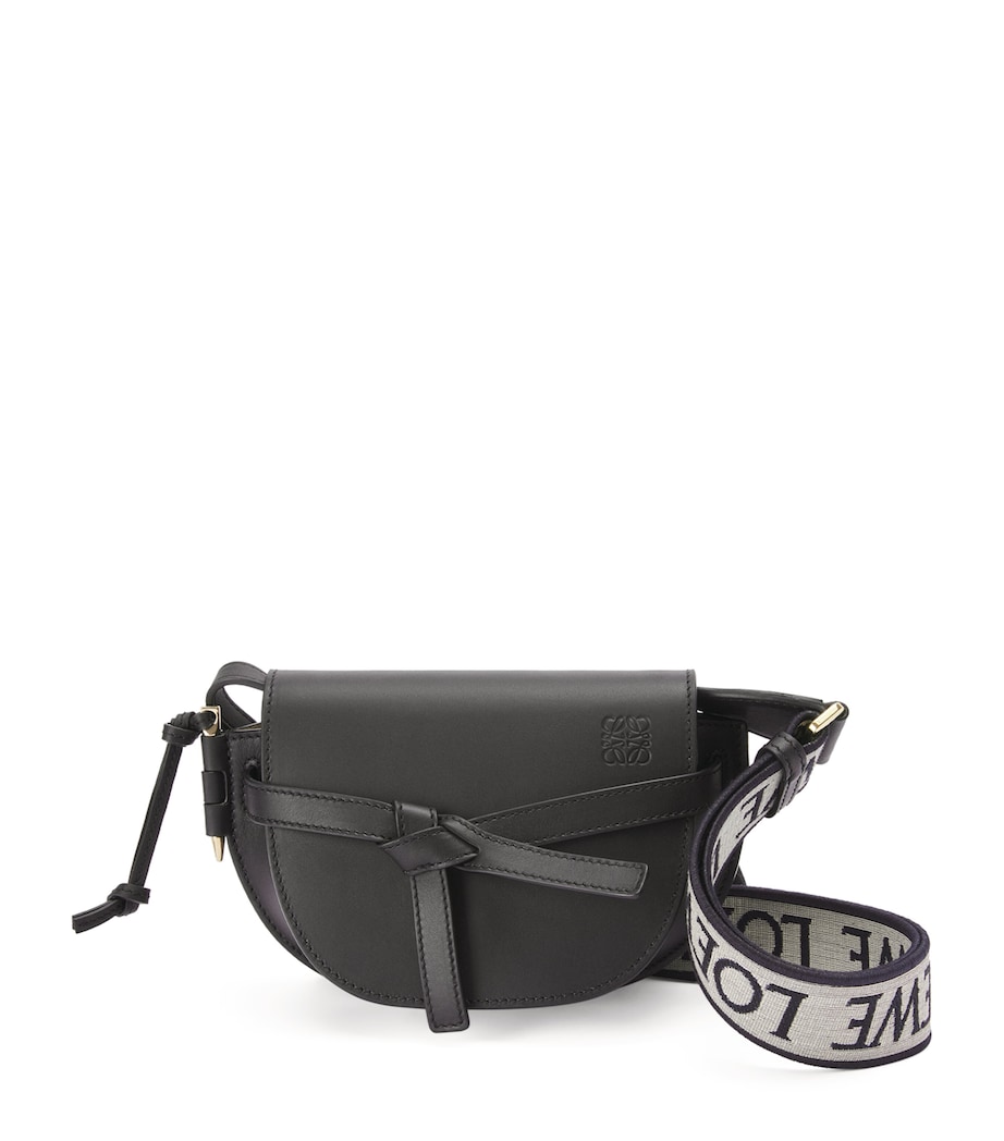 LOEWE Mini Gate Dual Bag Black Image 2