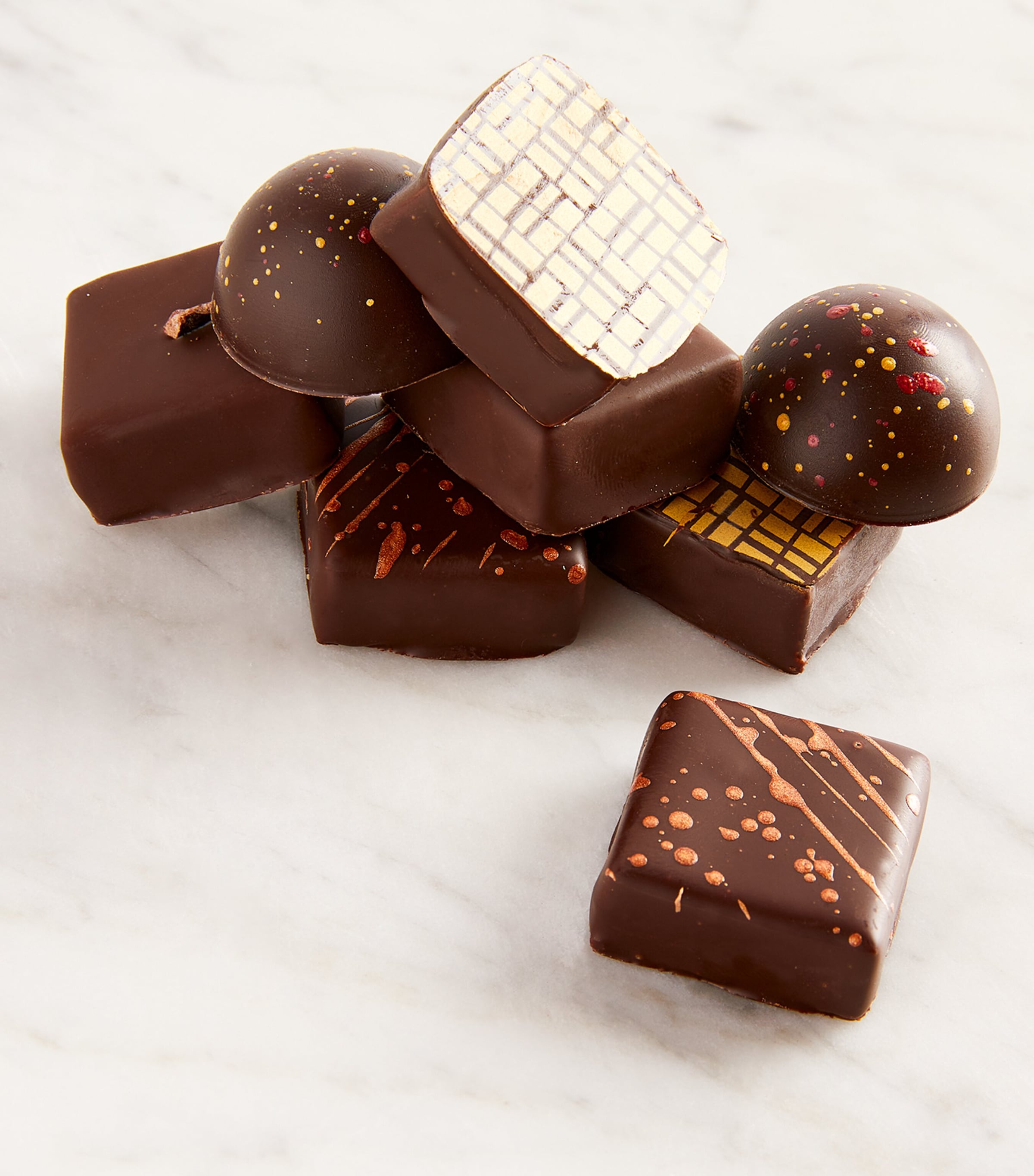 Dark Chocolate 8-Piece Collection (64g) NO COLOUR Image 3