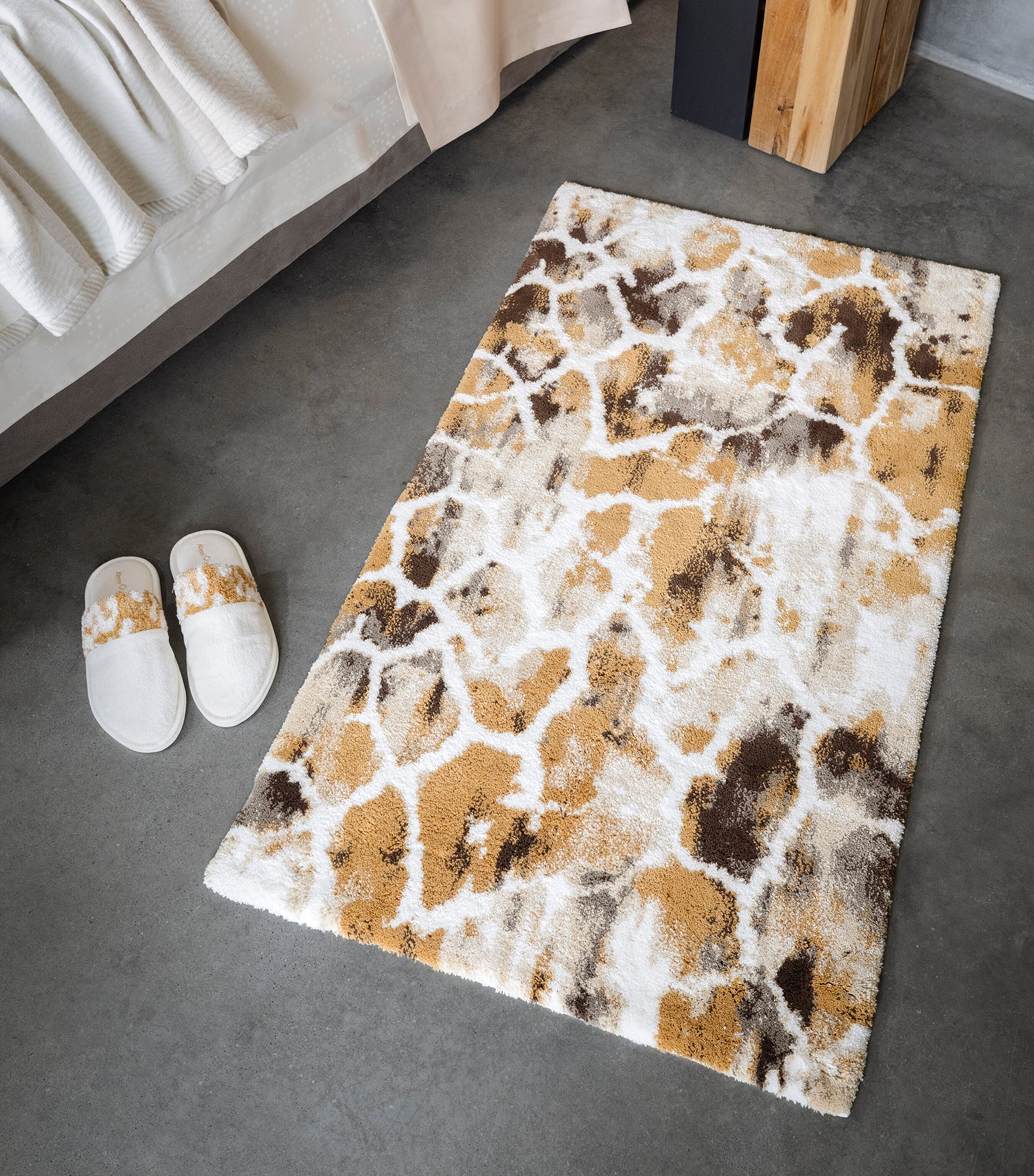 Egyptian Cotton Gigi Bath Mat (70cm x 120cm) 840 GOLD Image 4