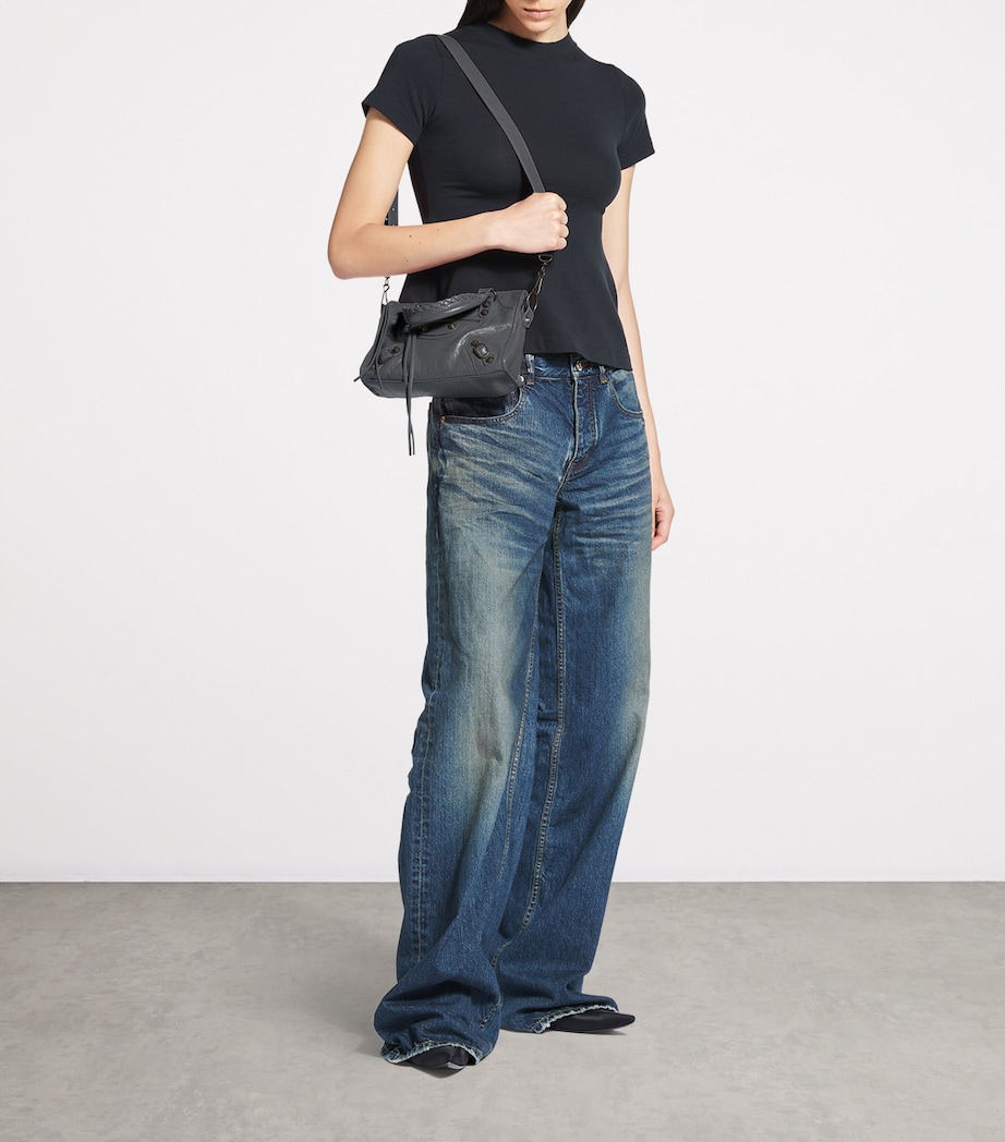 Mini Leather Le City Top-Handle Bag 1251 Image 6
