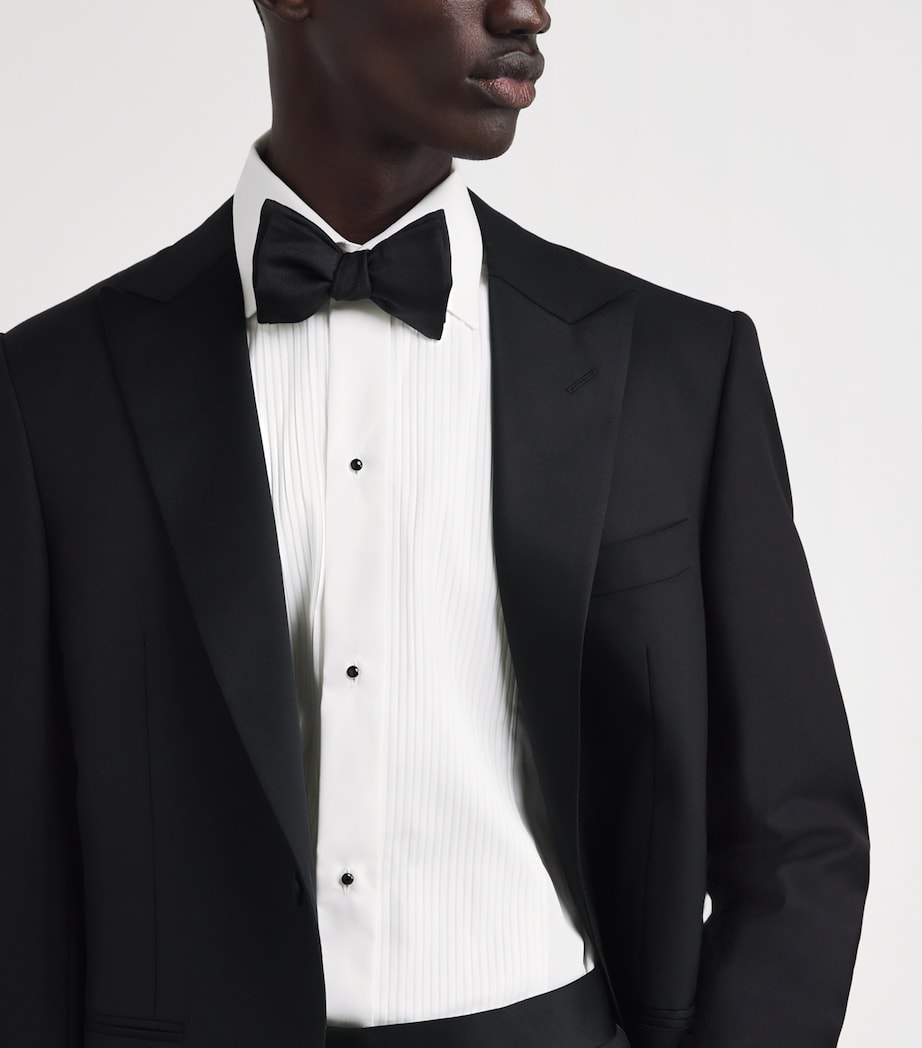 Cotton Pleated Shirt WHITE Image 6