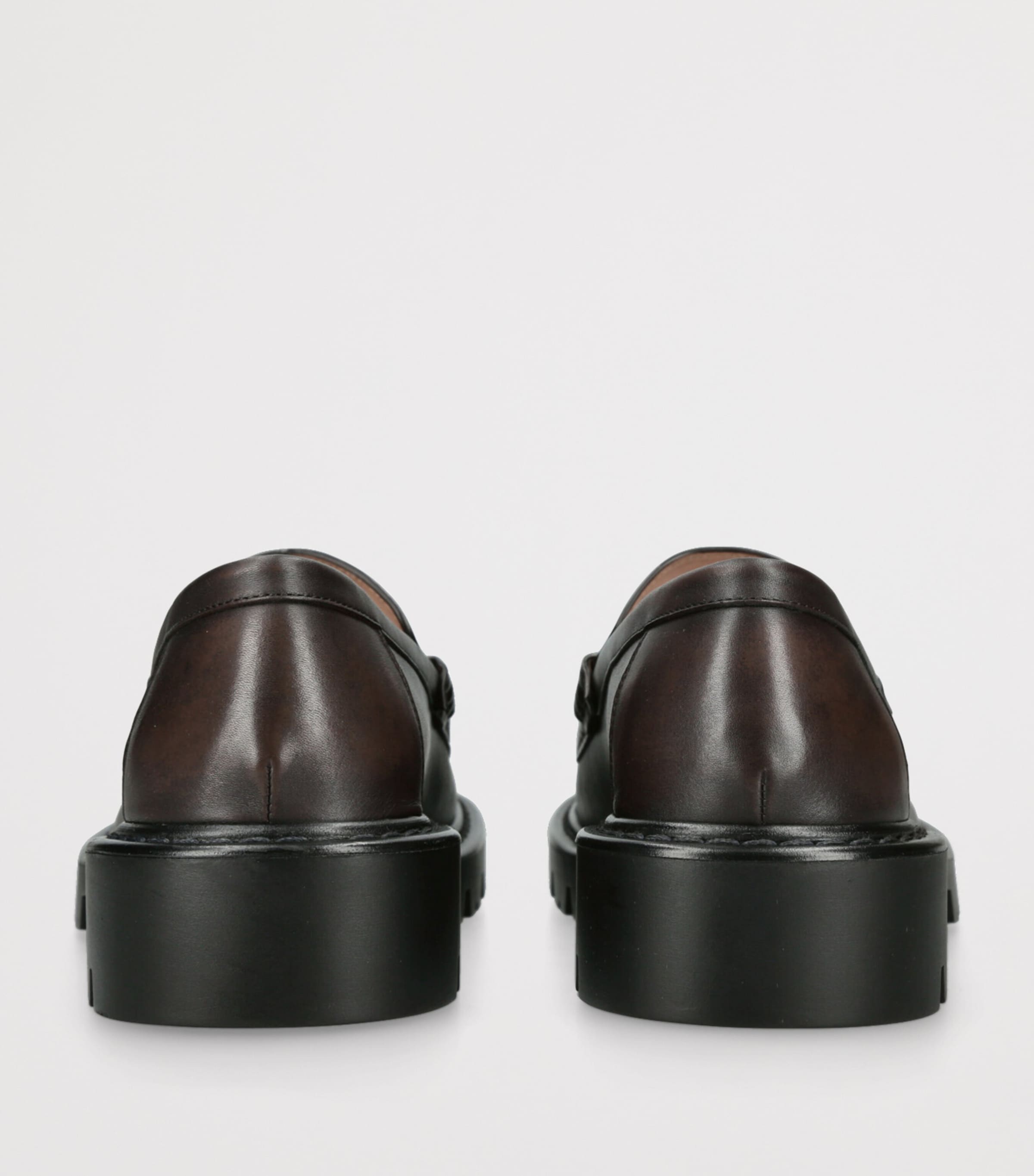 Leather Sierra Loafer DARK BROWN Image 2