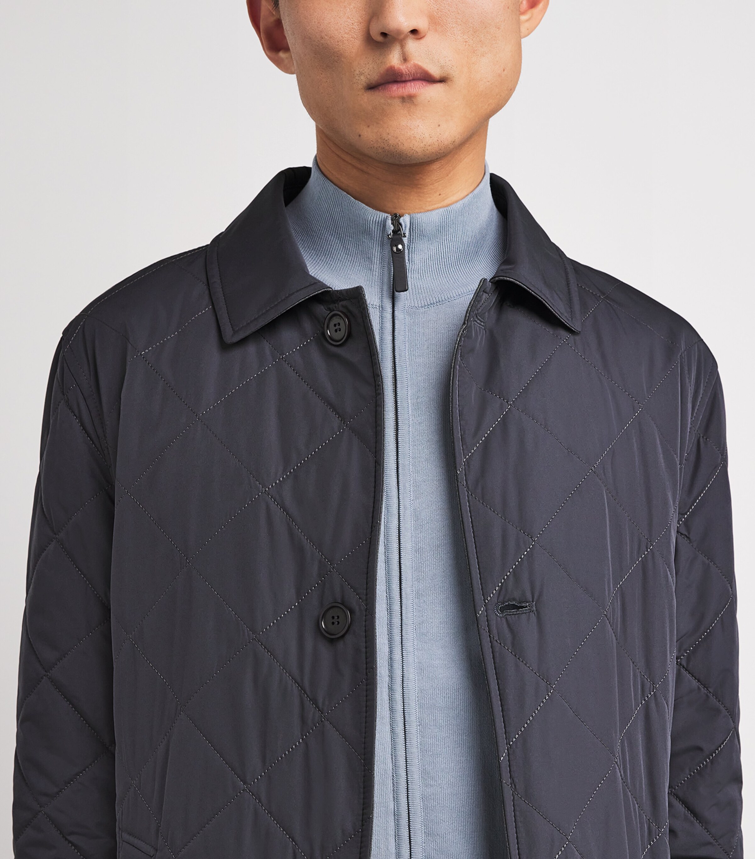 Reversible Overcoat 25 GREY Image 7