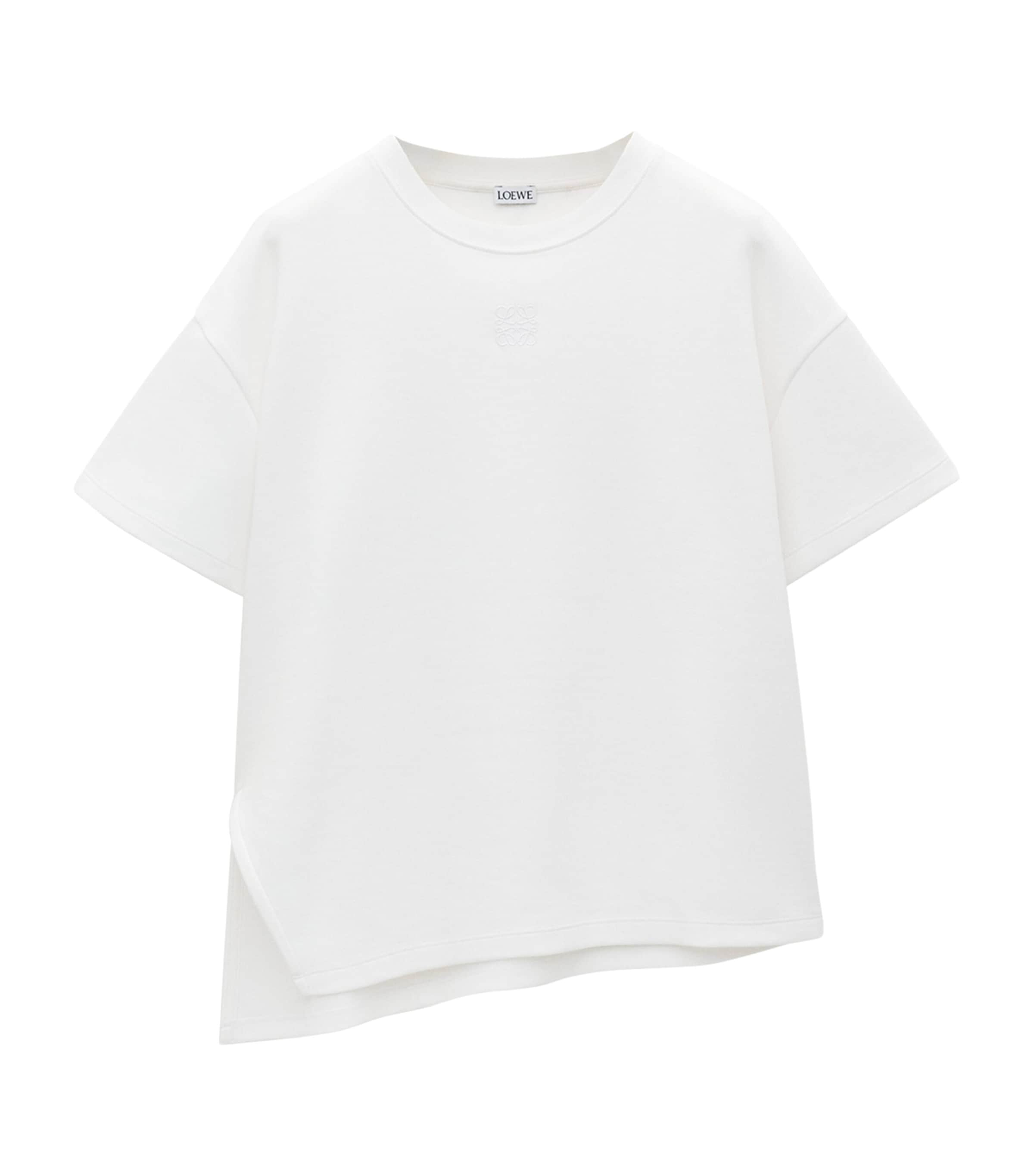 LOEWE ASYMMETRIC ANAGRAM T-SHIRT 