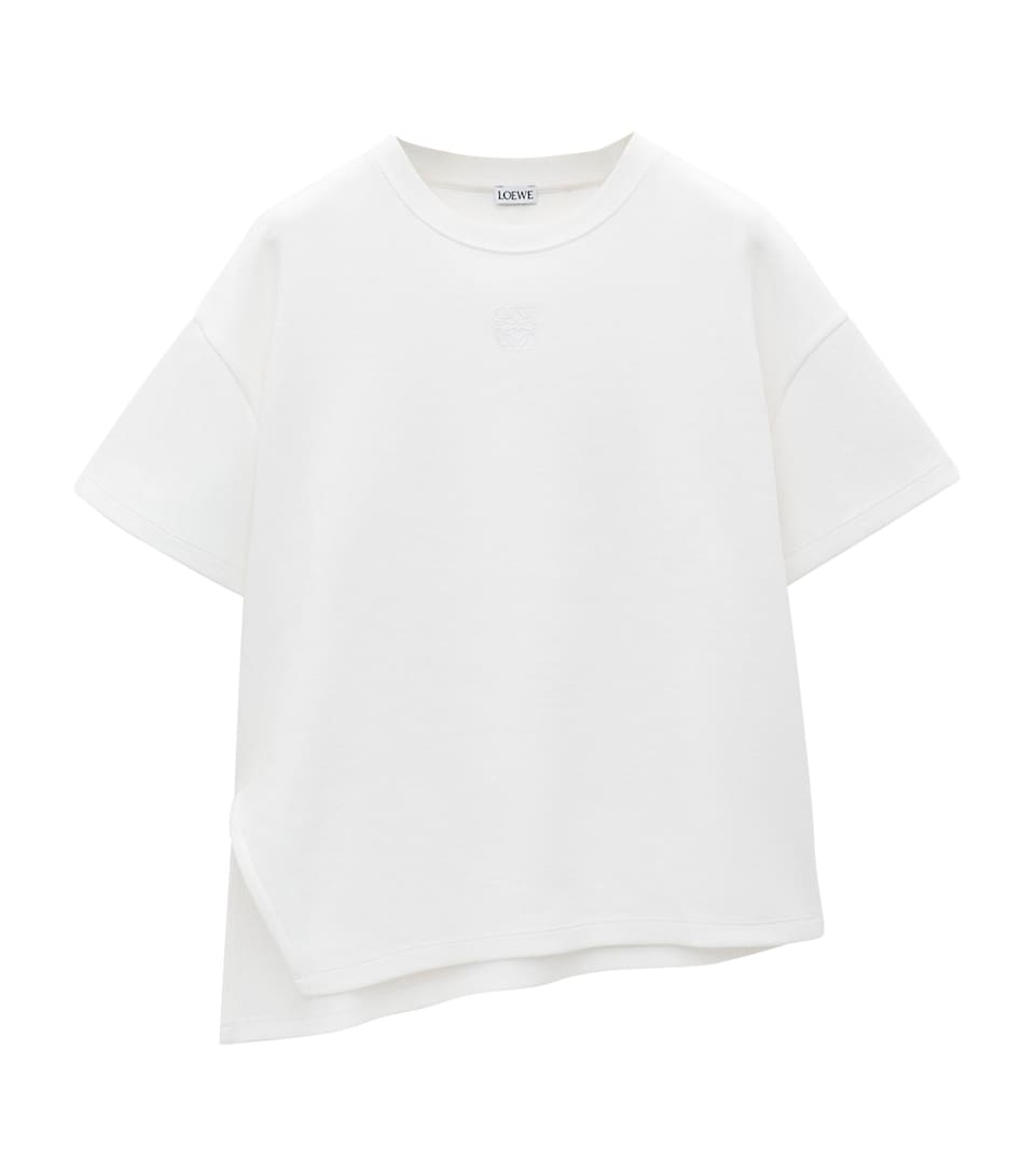 LOEWE Asymmetric Anagram T-Shirt White