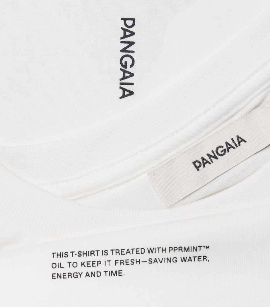 Pangaia Kids Organic Cotton T-Shirt (3-12 Years) White Image 3