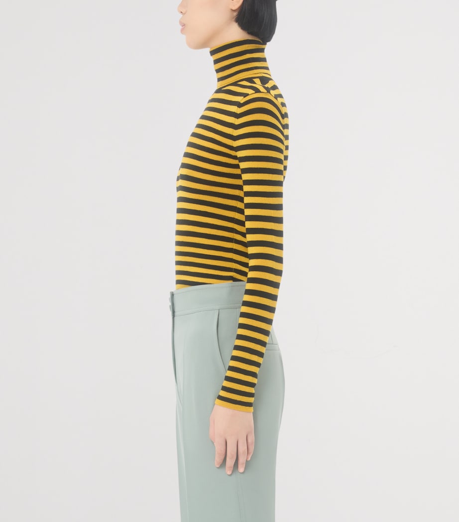 Wool Stripe VLogo Sweater EY0 Image 3