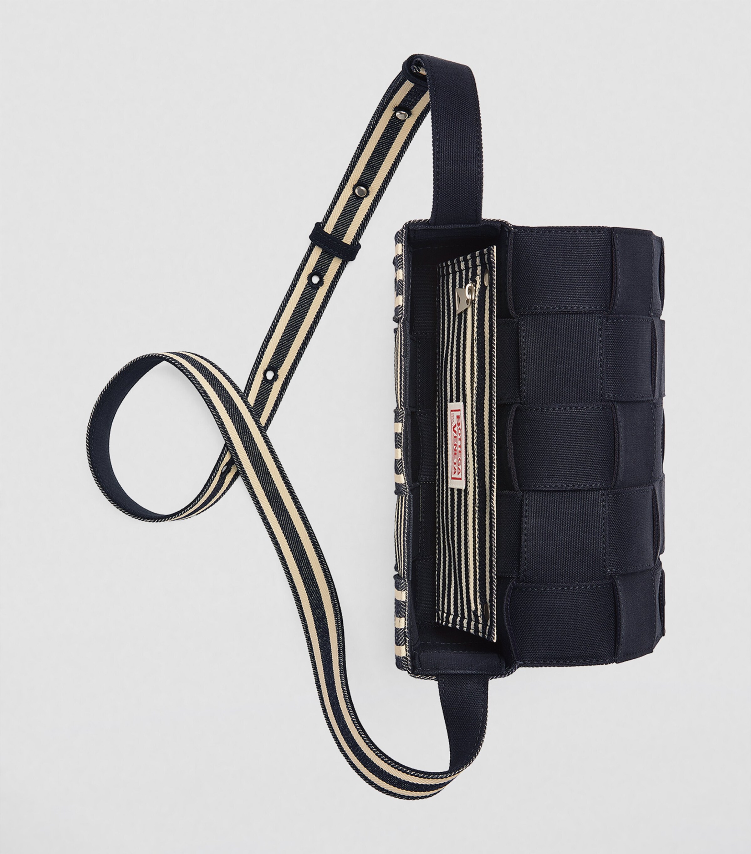 Bottega Veneta Medium Denim Cassette Cross-Body Bag | Harrods US
