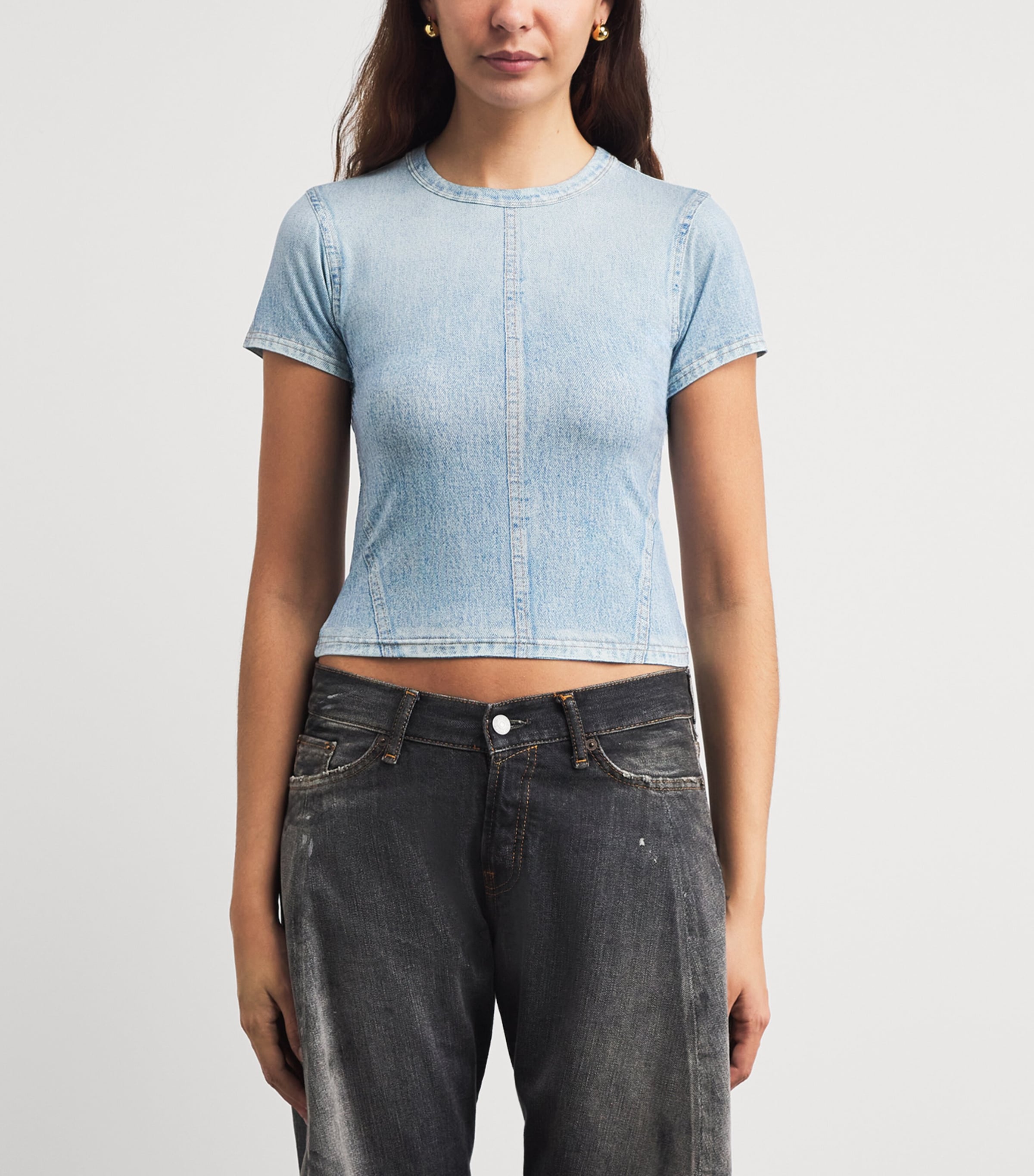Rag & Bone Womens Jersey Miramar Baby T-Shirt Aria Image 4
