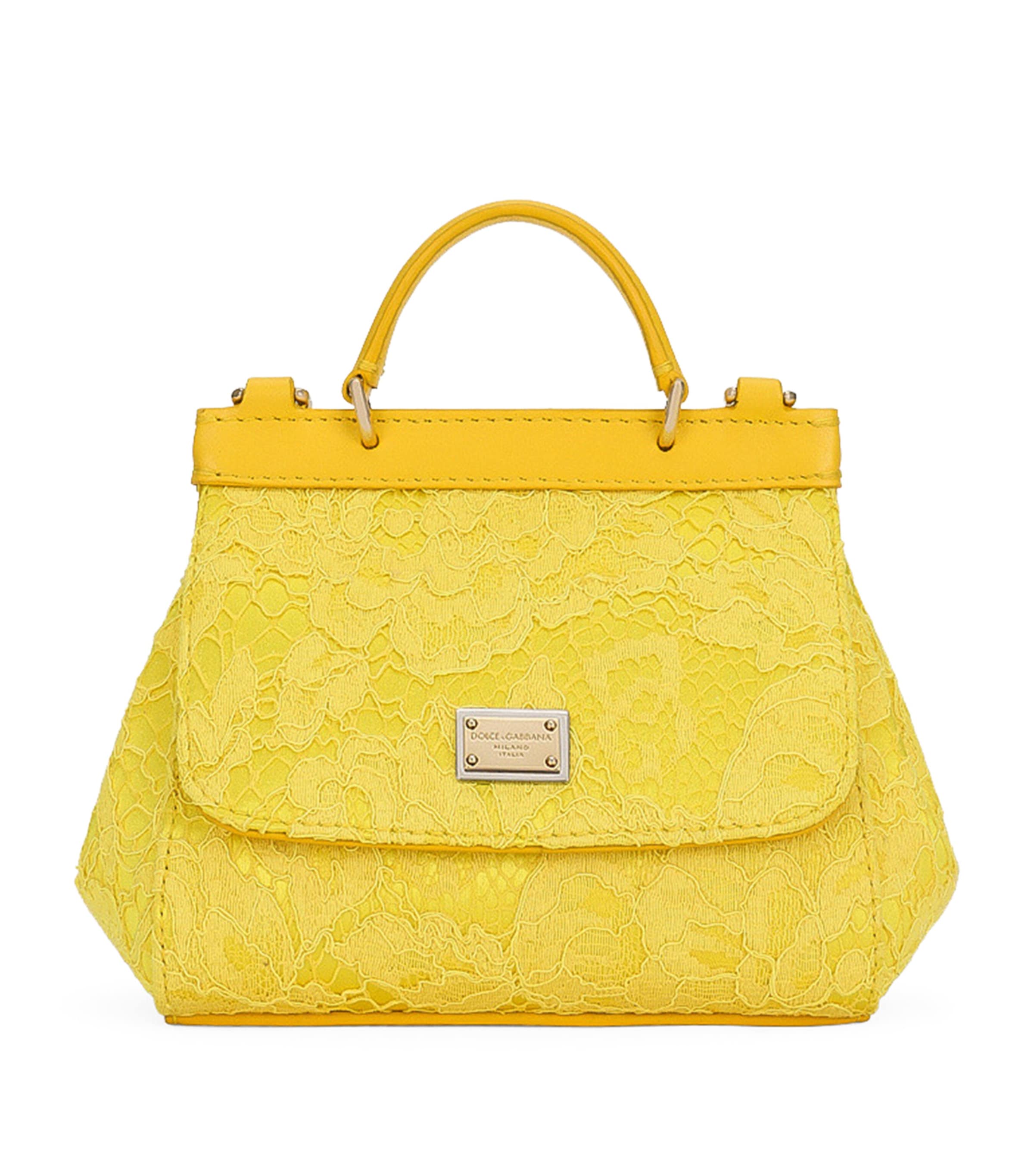 Mini Sicily Top-Handle Bag 80210-YELLOW Image 1