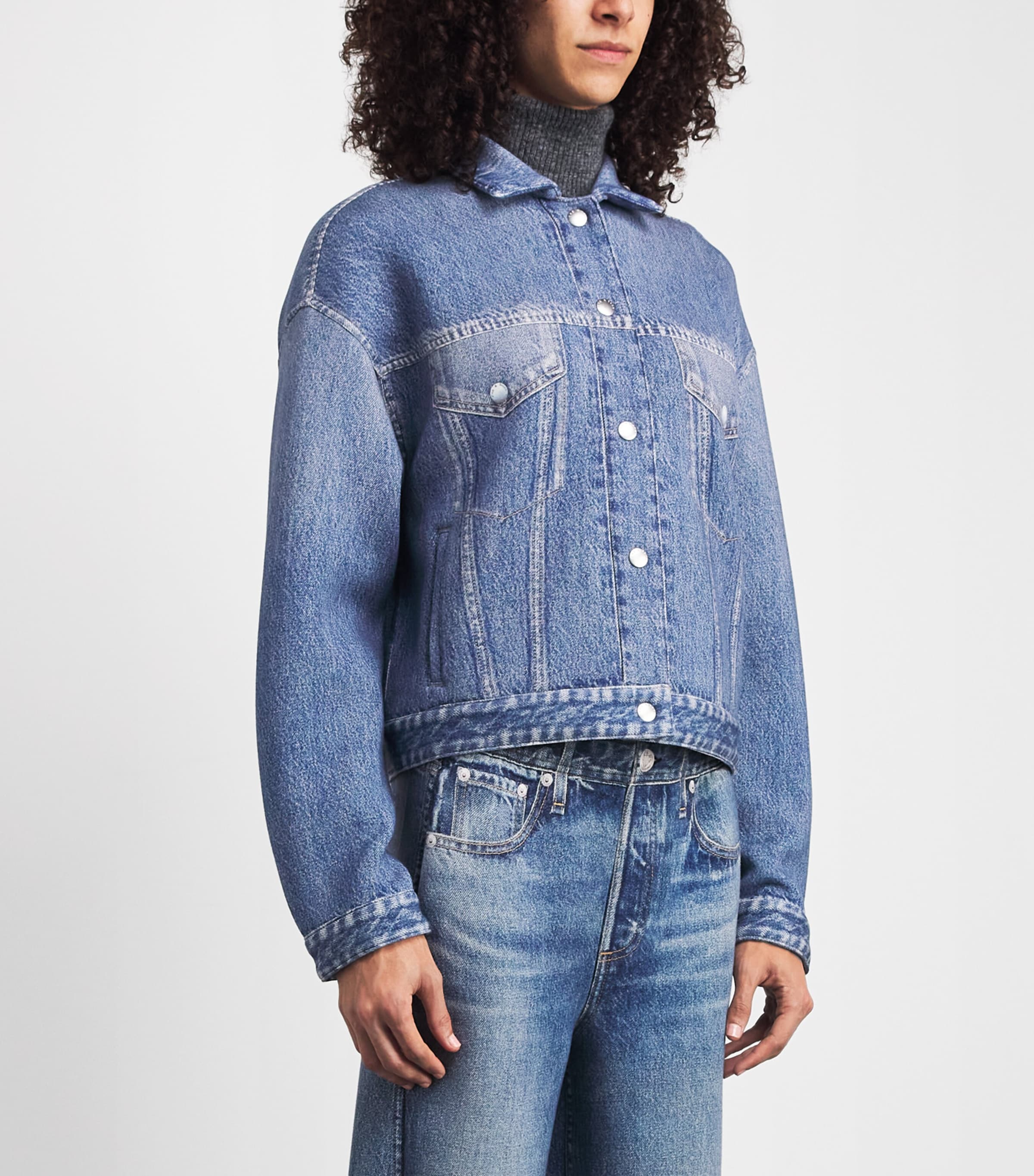 Rag & Bone Womens Miramar Trucker Jacket Sutton Image 4