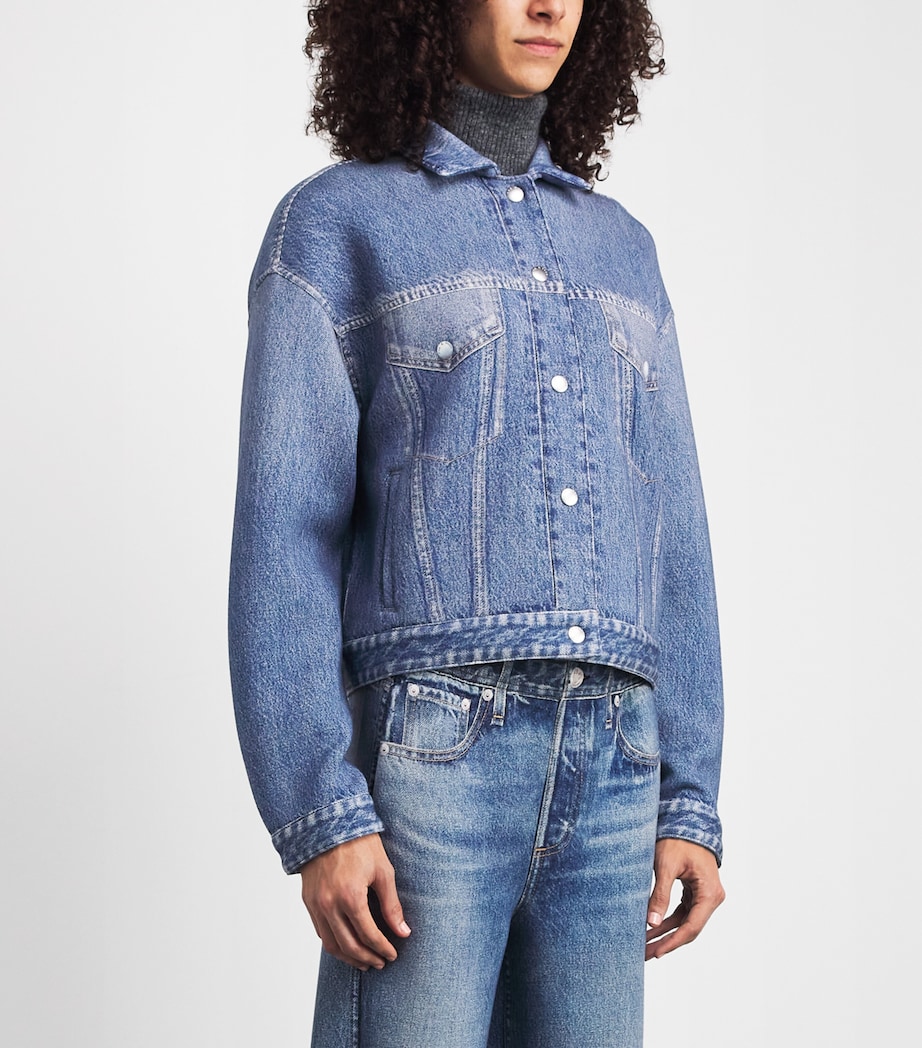 Rag & Bone Womens Miramar Trucker Jacket Sutton Image 4