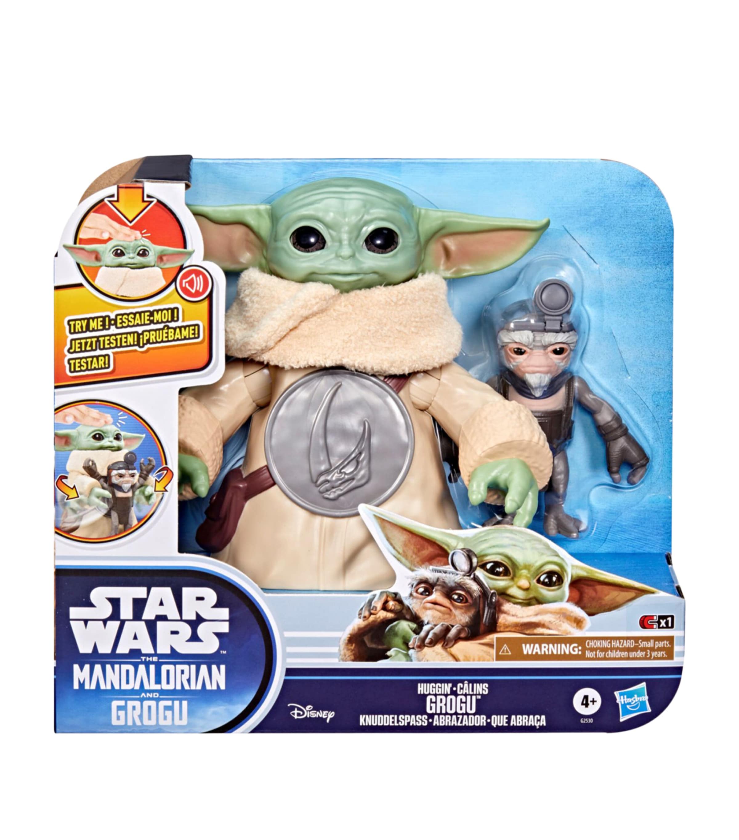 Star Wars Star Wars Huggin' Grogu 6.5" Electronic Figure Image 1