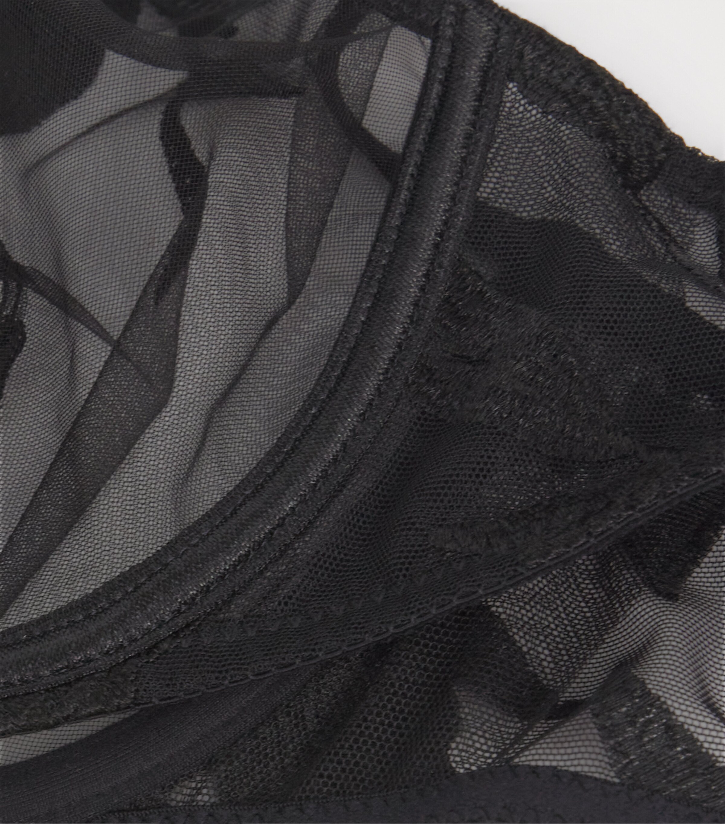 Night At Paradise Triangle Bra OBSIDIAN Image 5