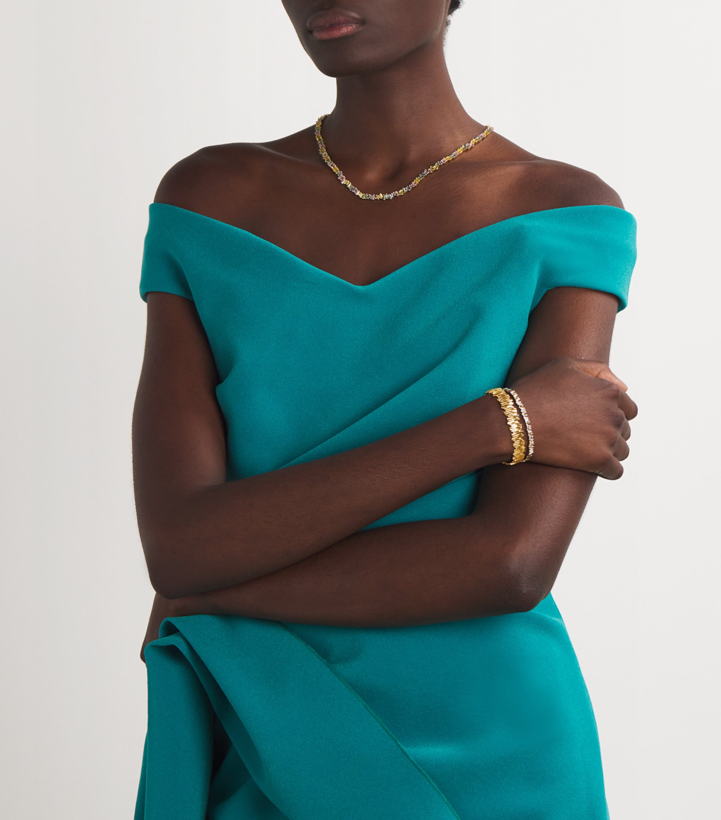 Yellow Gold Classic Fireworks Bangle 18K YG Image 5