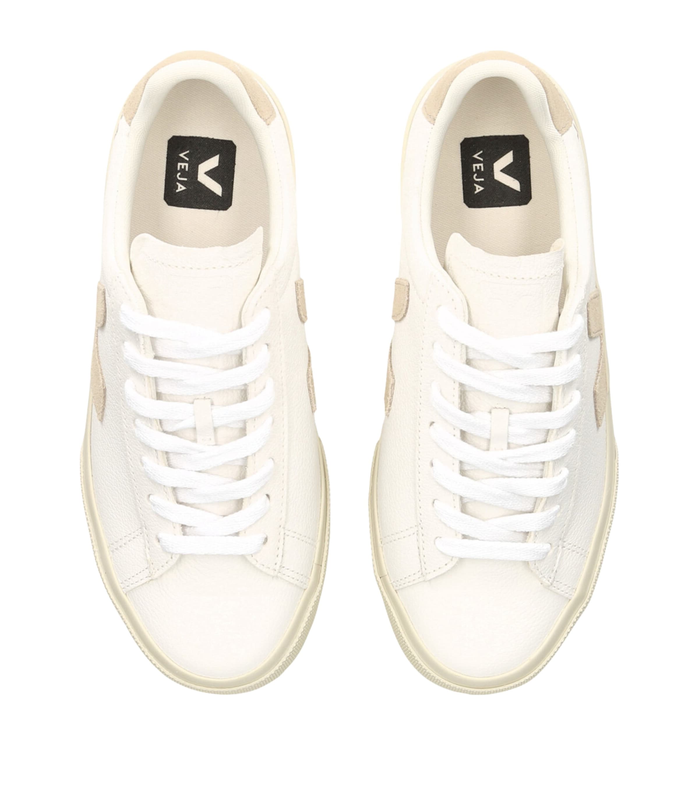 Leather Campo Sneakers BEIGE COMB Image 4