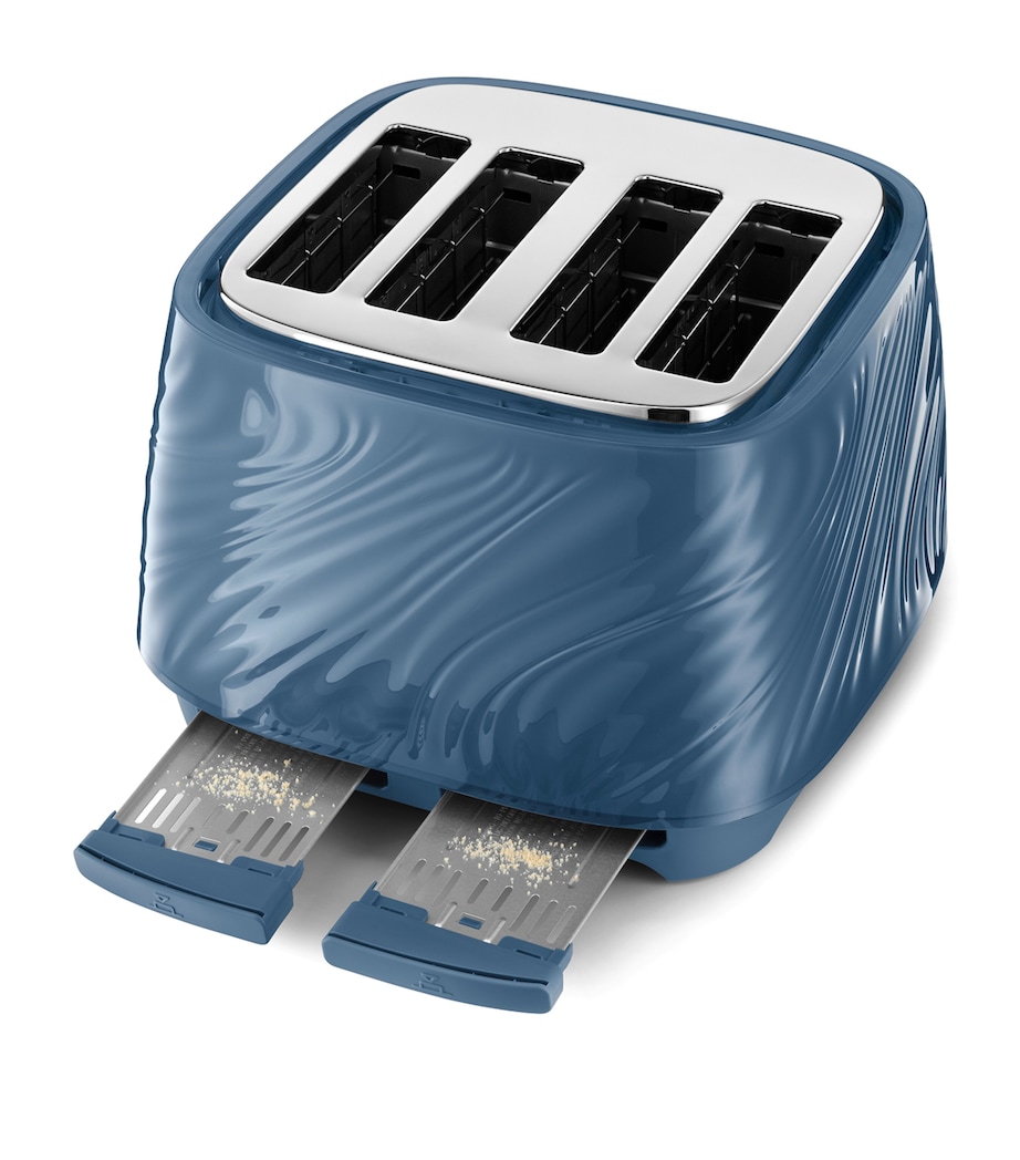 De'Longhi Ballerina Seta Toaster Silky Blue Image 4
