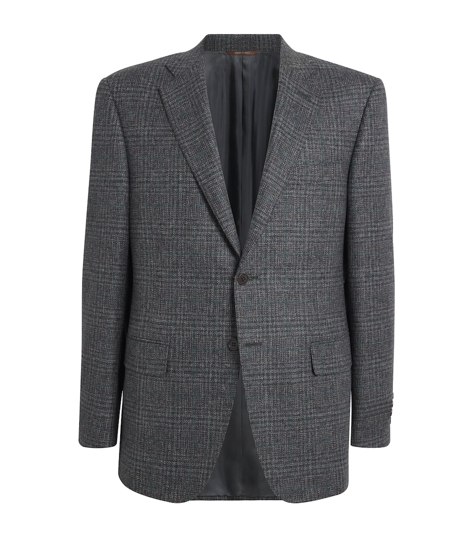 Wool Check Blazer
