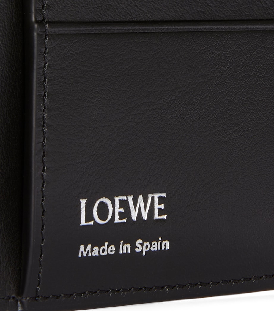 LOEWE Calfskin Folded Wallet Warm Desert/black Image 5