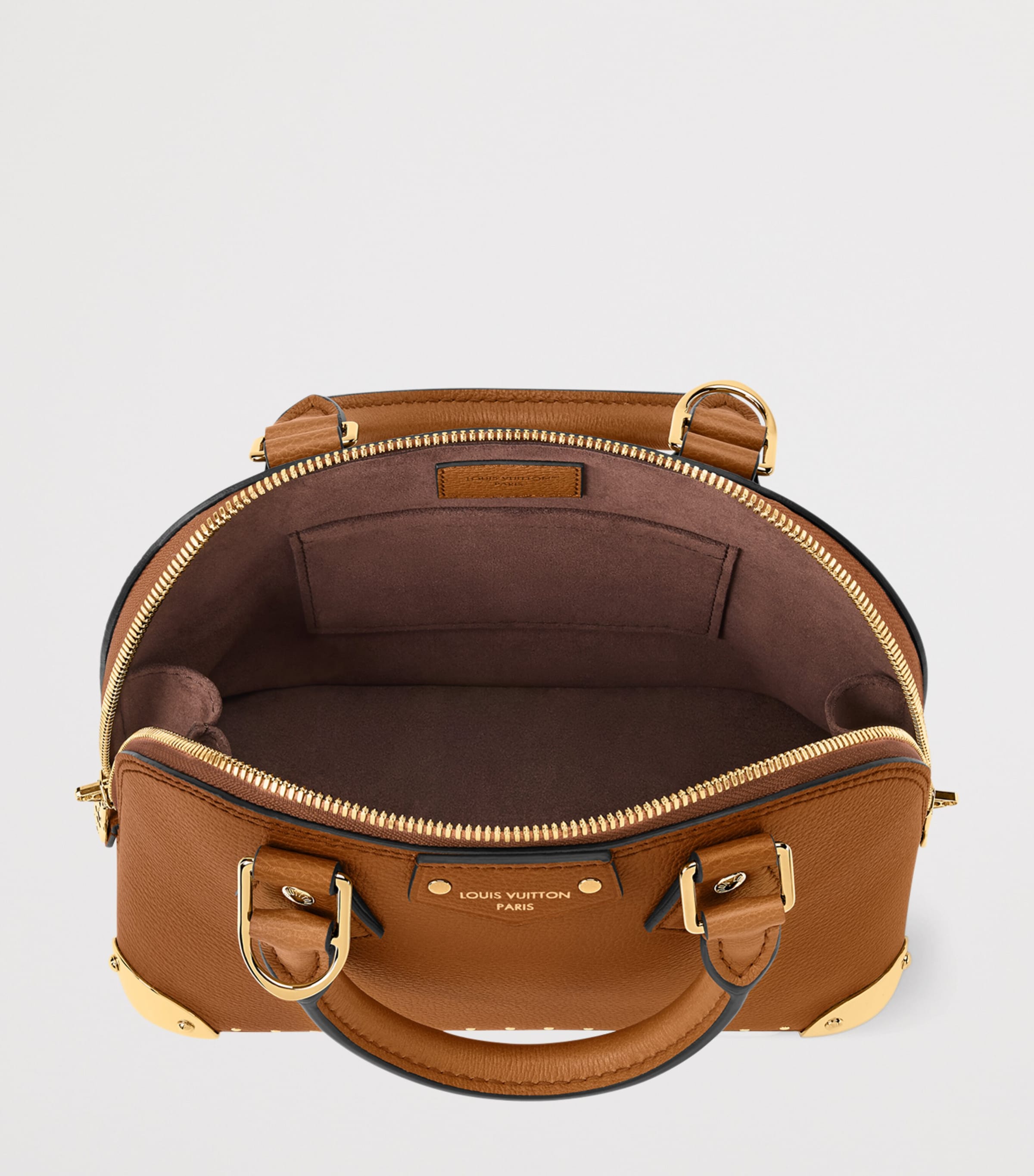 LOUIS VUITTON Alma Trunk BB Cross-Body Bag Brown Image 5