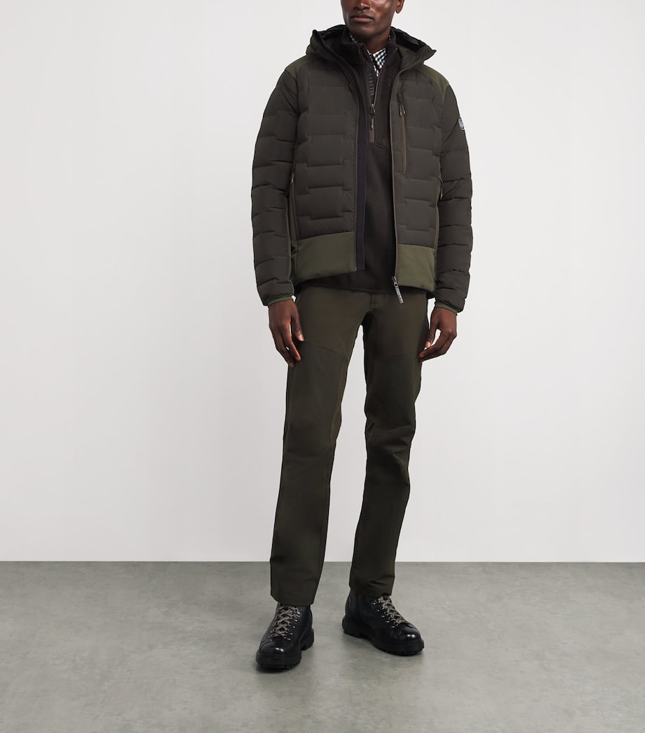 Tarandus Padded-Hood Jacket 07V7:MOSS+BROWNBARK Image 2