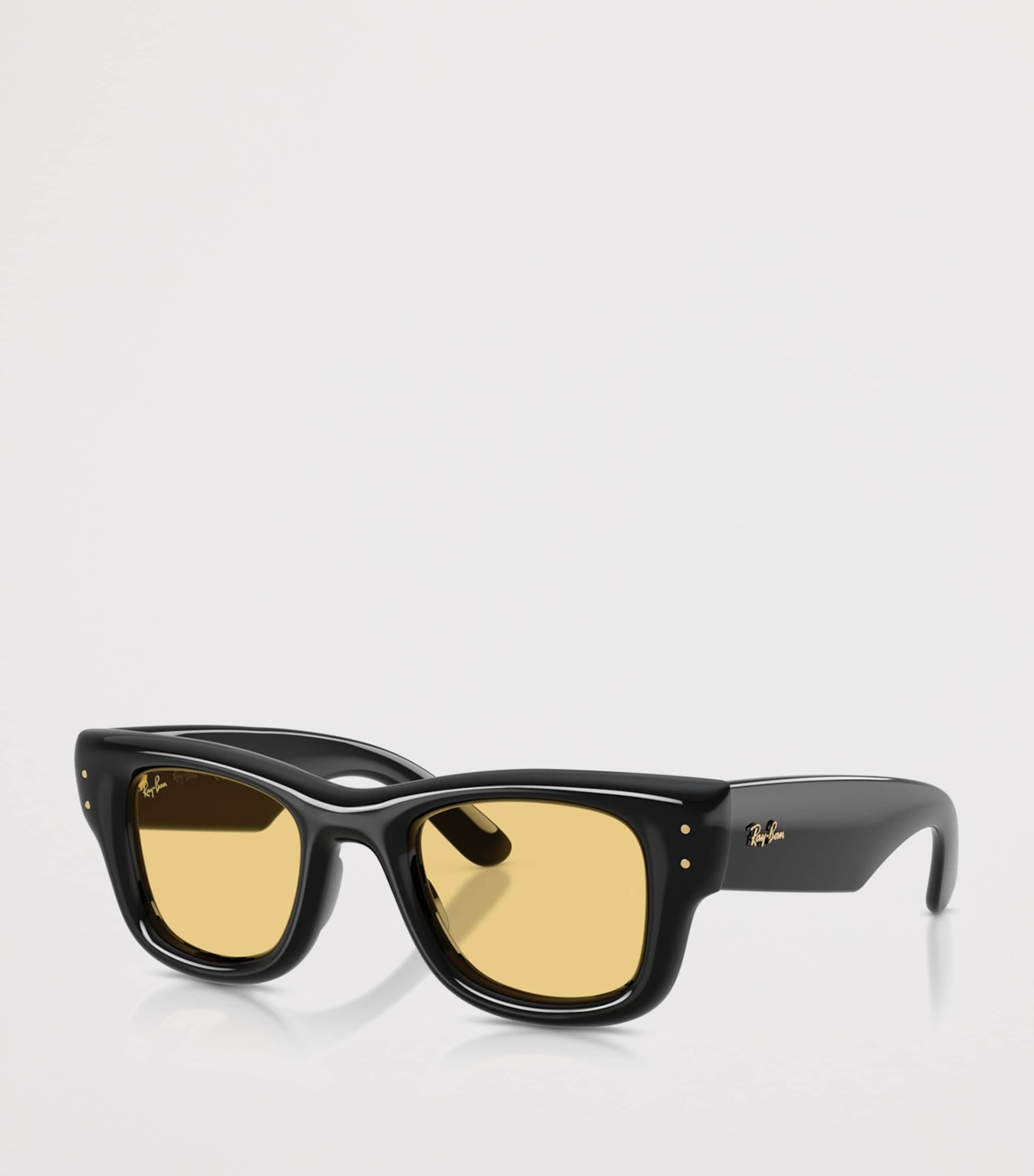 Ray-Ban Wayfarer Puffer Sunglasses Black Image 2