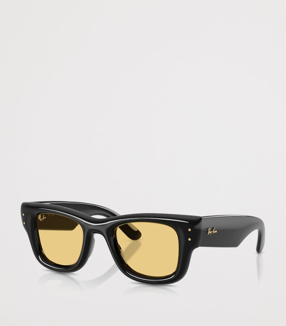 Ray-Ban Wayfarer Puffer Sunglasses Black Image 2
