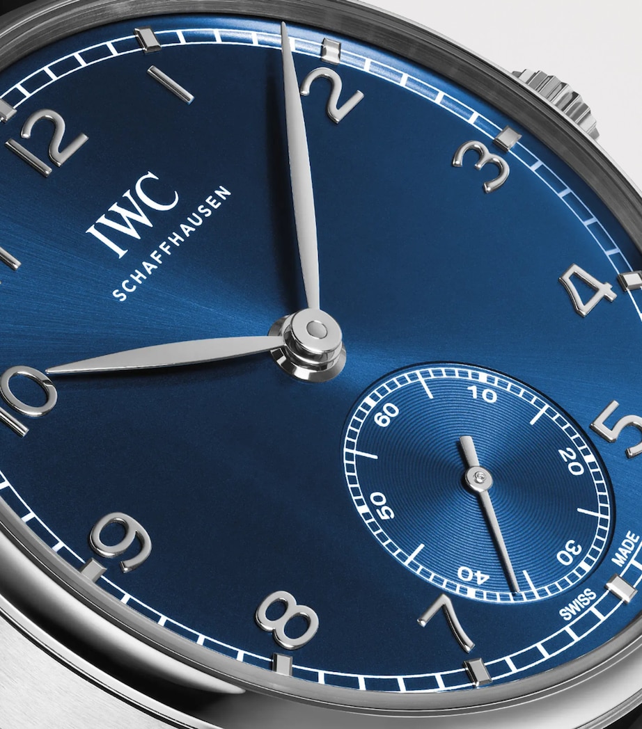 Stainless Steel Portugieser Automatic Watch 40 BLUE Image 6