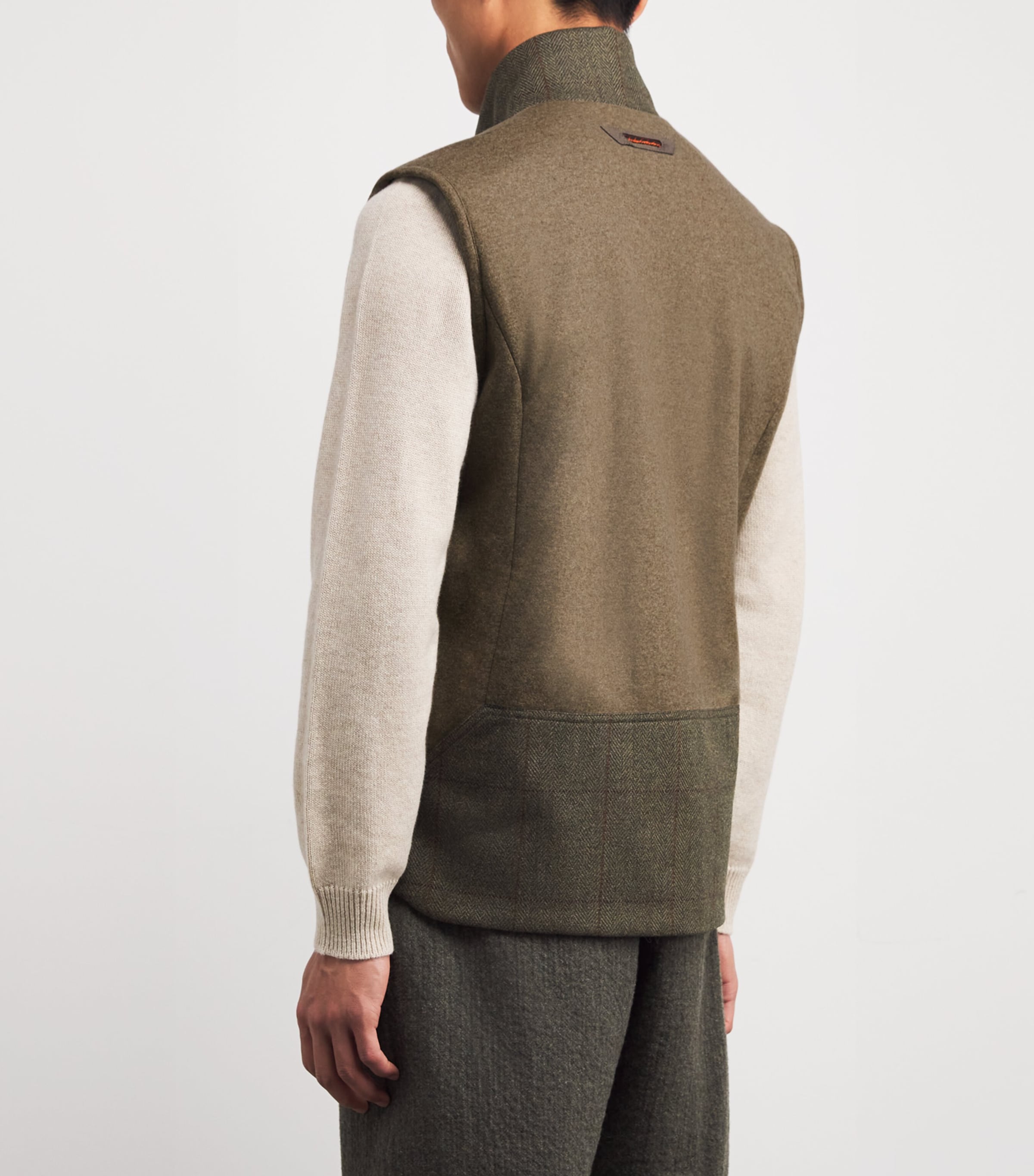 Sease Green Reversible Padded Explorer Gilet | Harrods US
