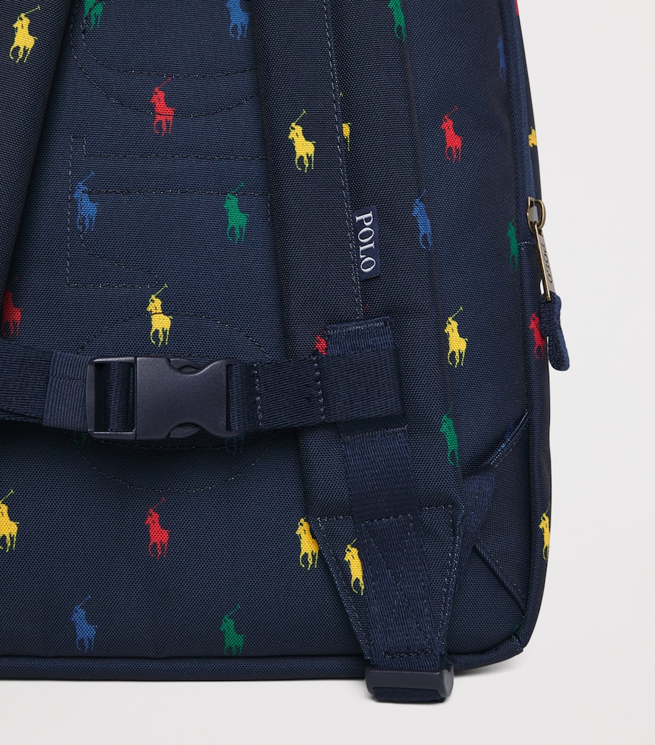Ralph Lauren Kids Polo Pony Backpack Newport Navy Image 4