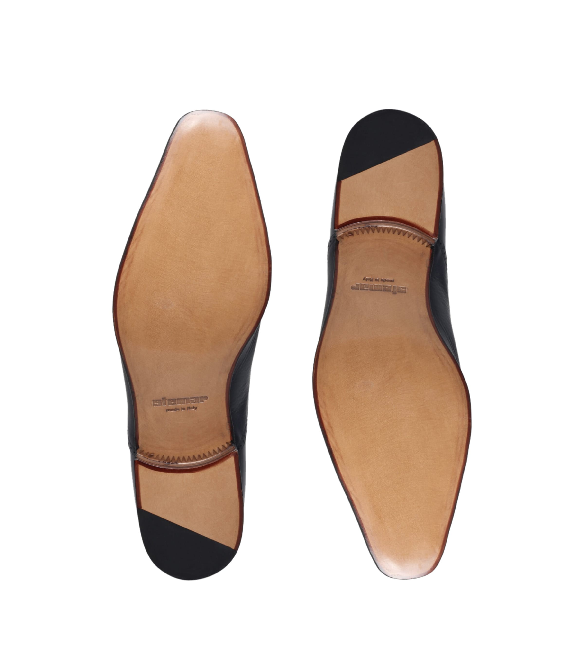 Crocodile Leather Oxford Shoes NAVY Image 3