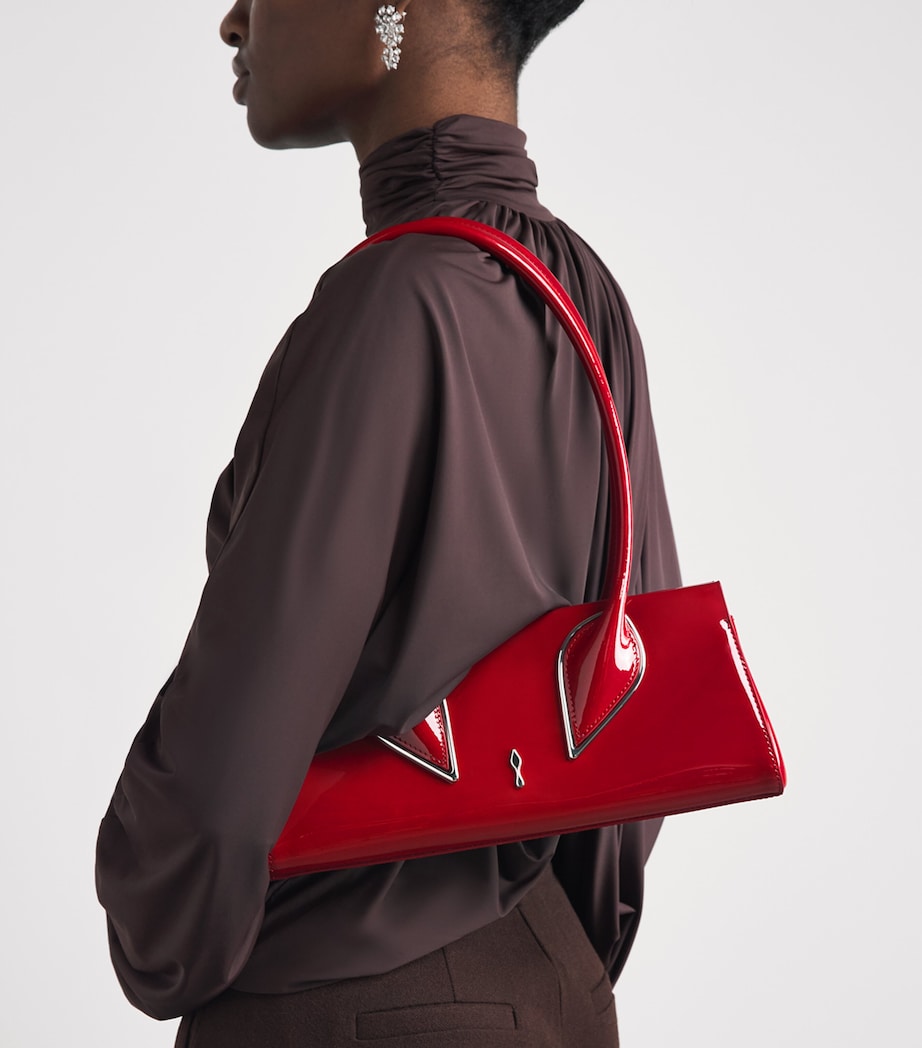 Christian Louboutin Venus Baguette Soft Patent Shoulder Bag Image 4