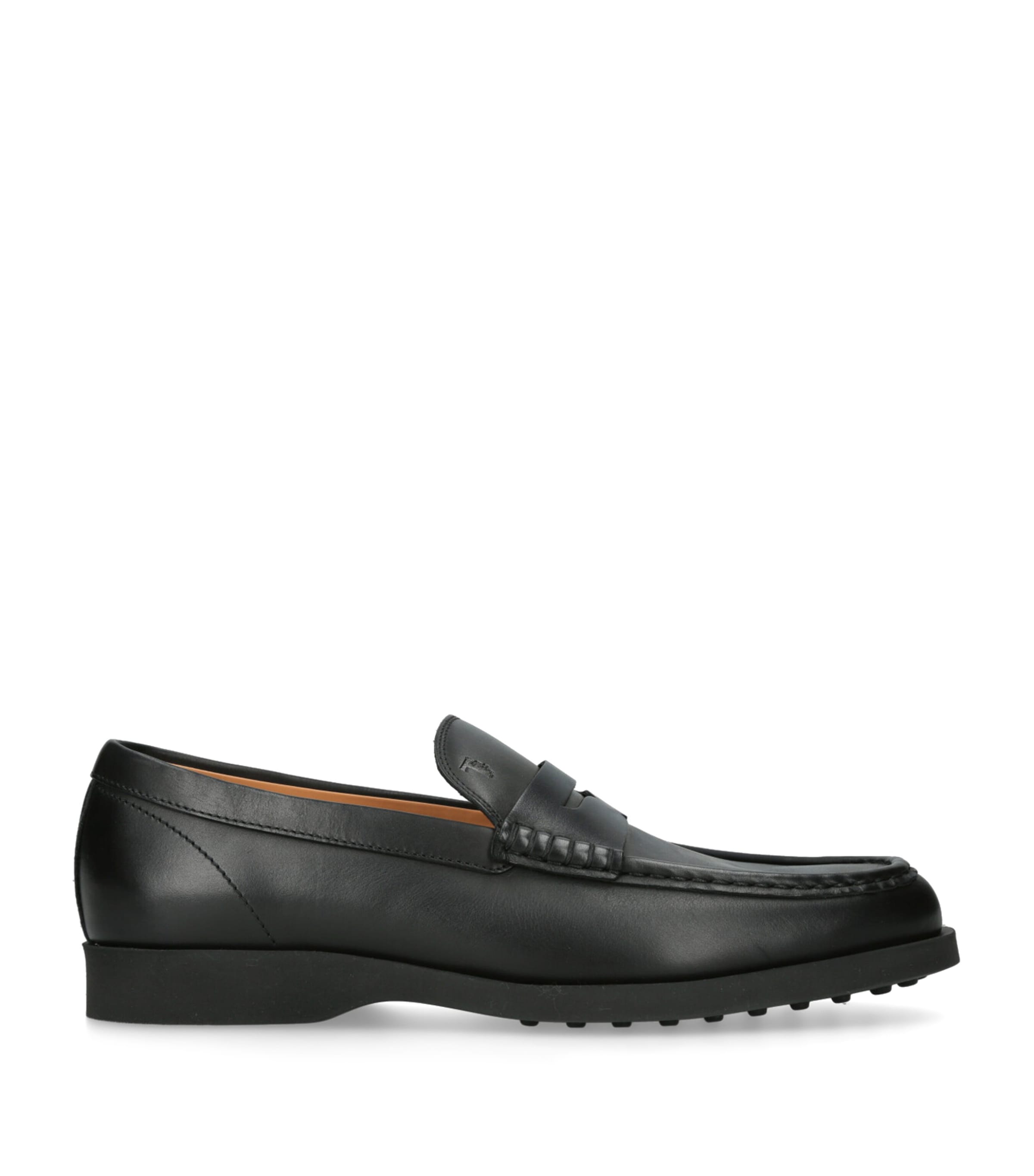 Tod's Leather Loafers Black Image 1