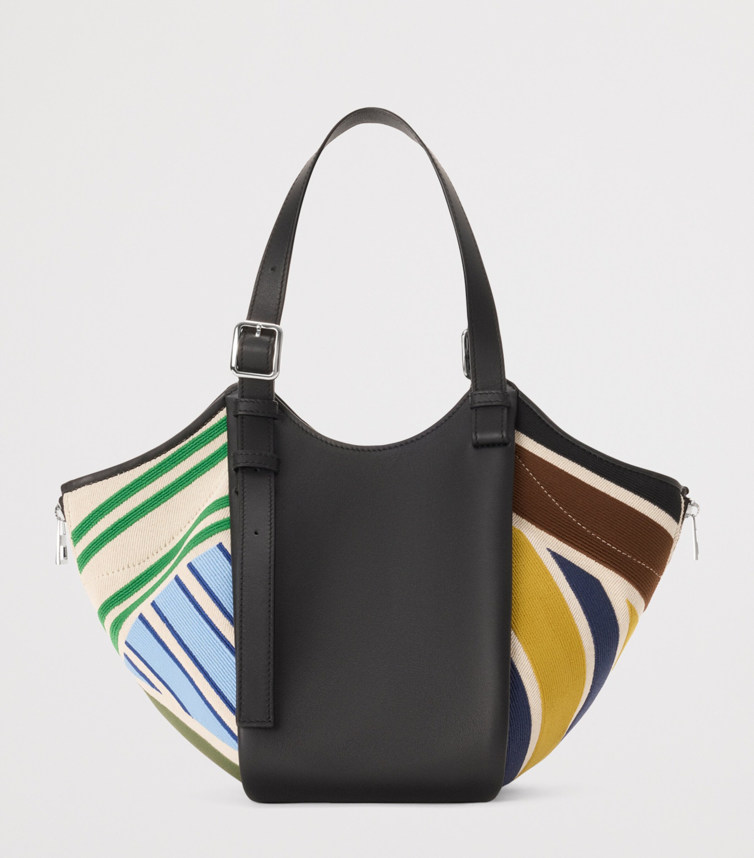 LOEWE Medium Canvas Hammock Flip Tote Bag Ecru/multicolor Image 5